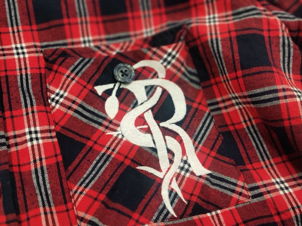 John Richmond John Richmond Design Oversized Red Black Check Flannel Shirt Size US XL / EU 56 / 4 - 12 Thumbnail