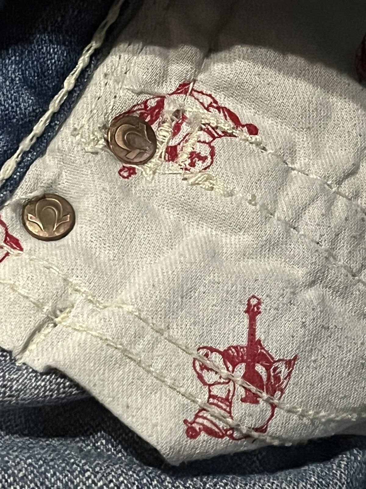 True Religion × Vintage Flare Jeans True Religion Joey Denim Boot Cut Y2k Streetwear Size 25" / US 0 / IT 36 - 10 Thumbnail