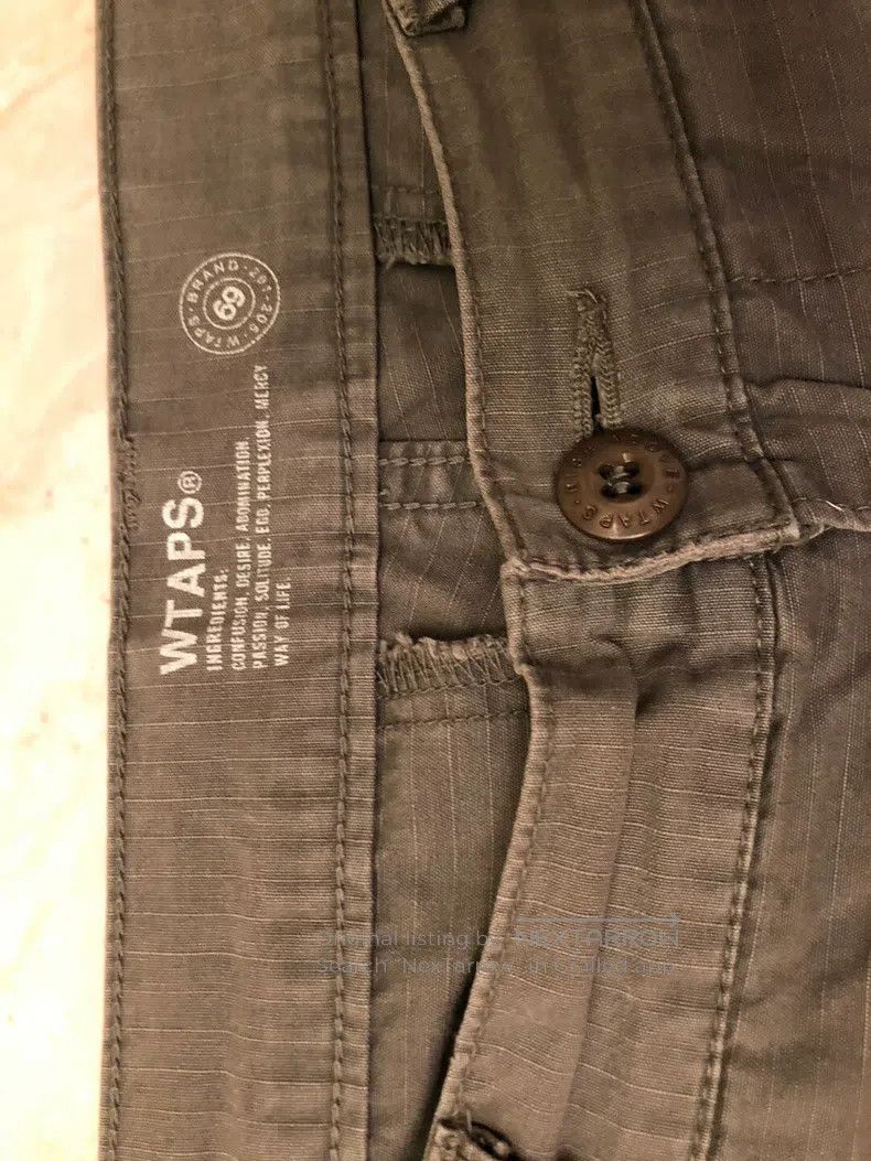 Wtaps Wtaps size M Brown casual pants Size US 39 - 5 Thumbnail