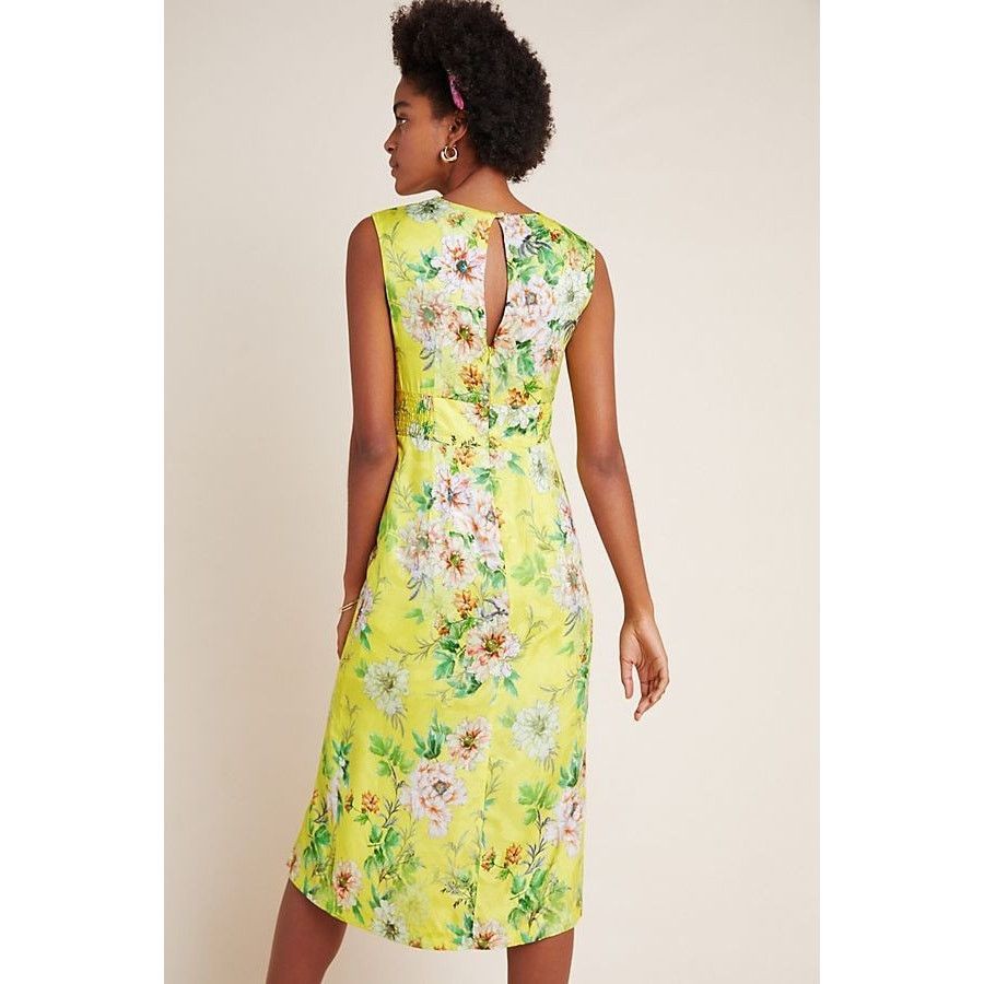 Anthropologie Anthropologie Sparrow Silky Floral Midi Dress $238 SIZE 6 Size M / US 6-8 / IT 42-44 - 5 Thumbnail