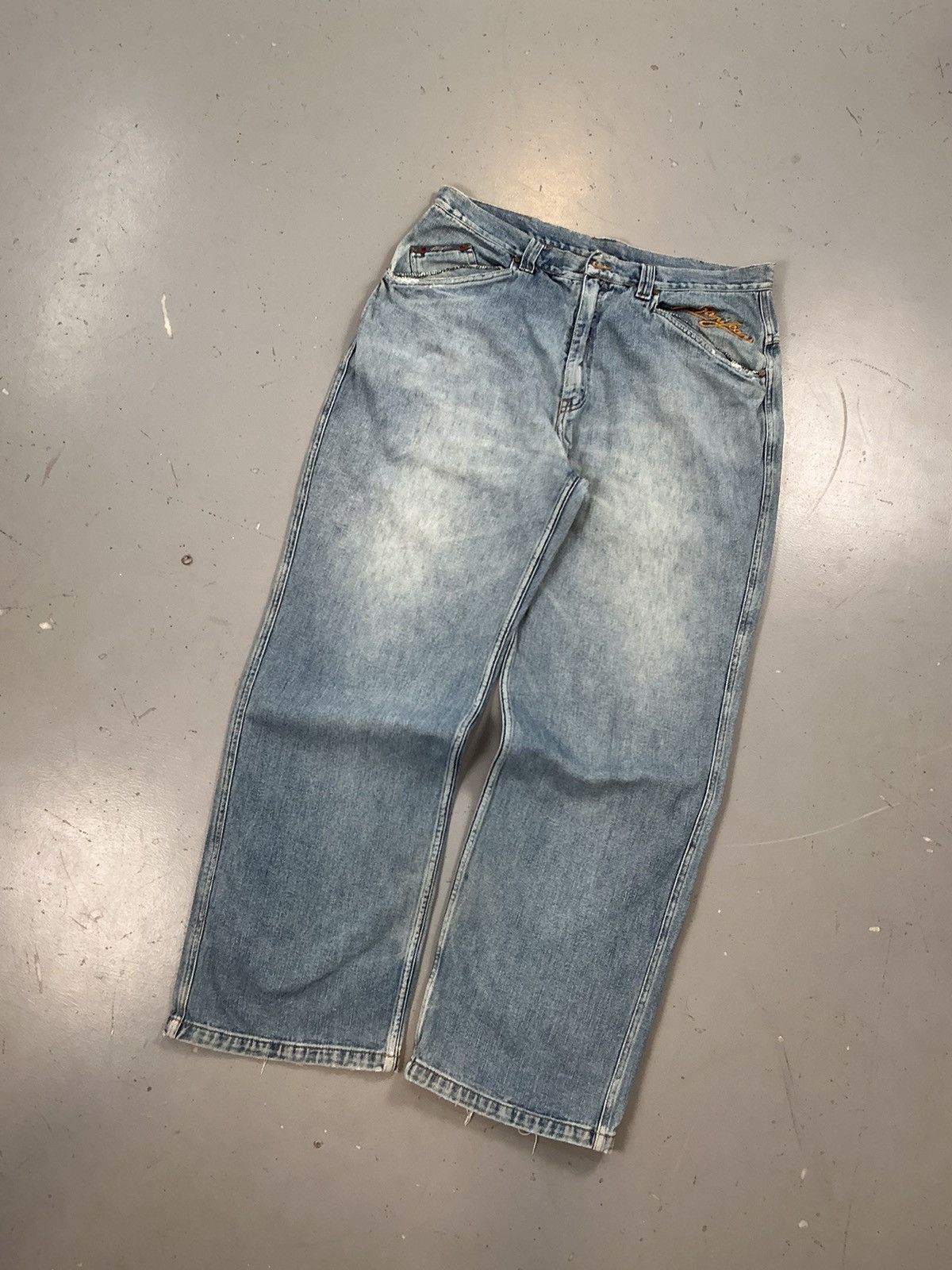 Karl Kani × Vintage Vintage Kani jeans distressed loose fit denim Size US 40 / EU 56 - 3 Thumbnail