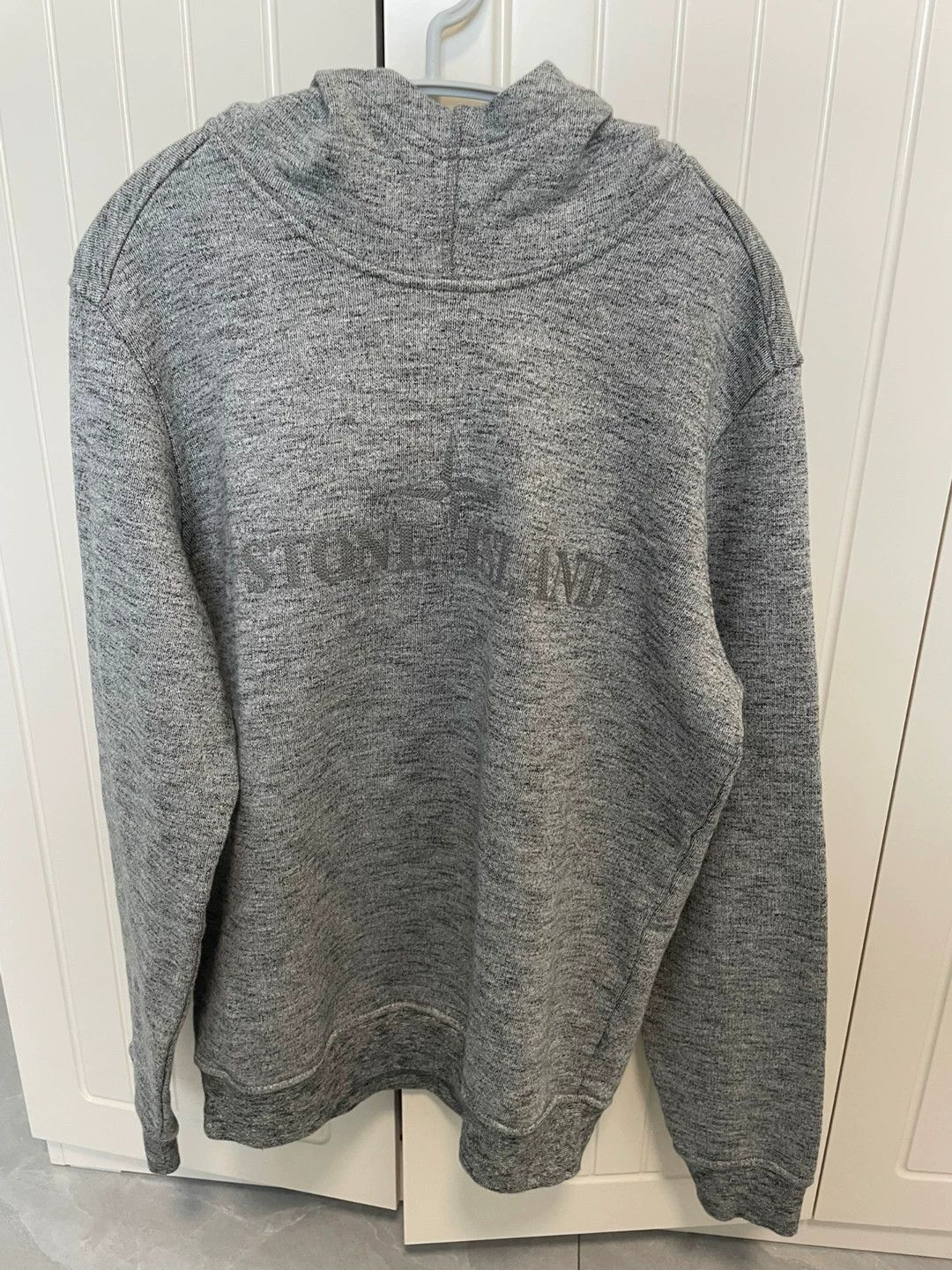 Stone Island STONE ISLAND 19SS Embroidered Logo Gray Hoodie S Size US S / EU 44-46 / 1 - 1 Thumbnail