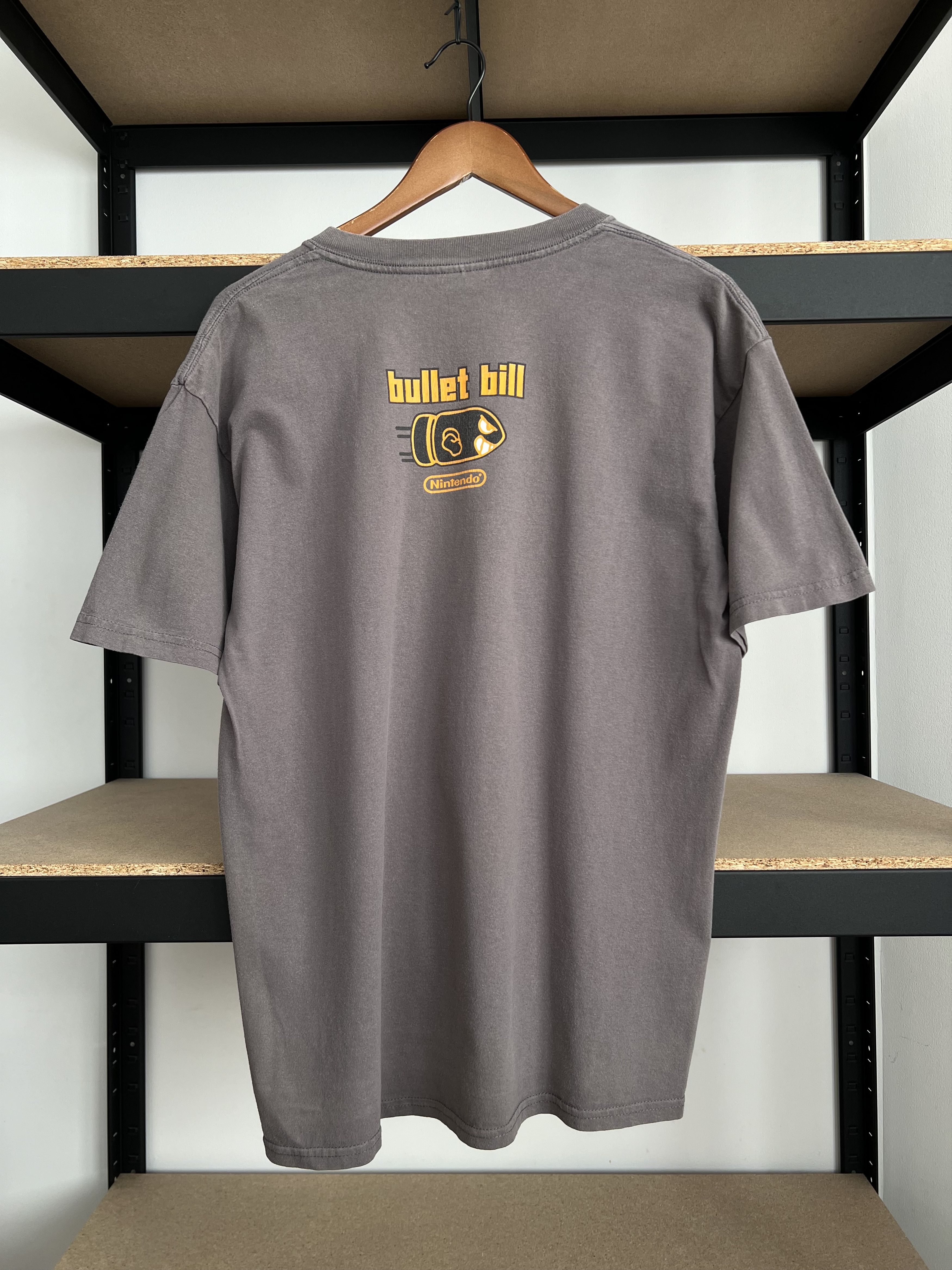 Nintendo Vintage 2000s Nintendo Bullet Bill Enemy Super Mario T-shirt Size US L / EU 52-54 / 3 - 4 Thumbnail