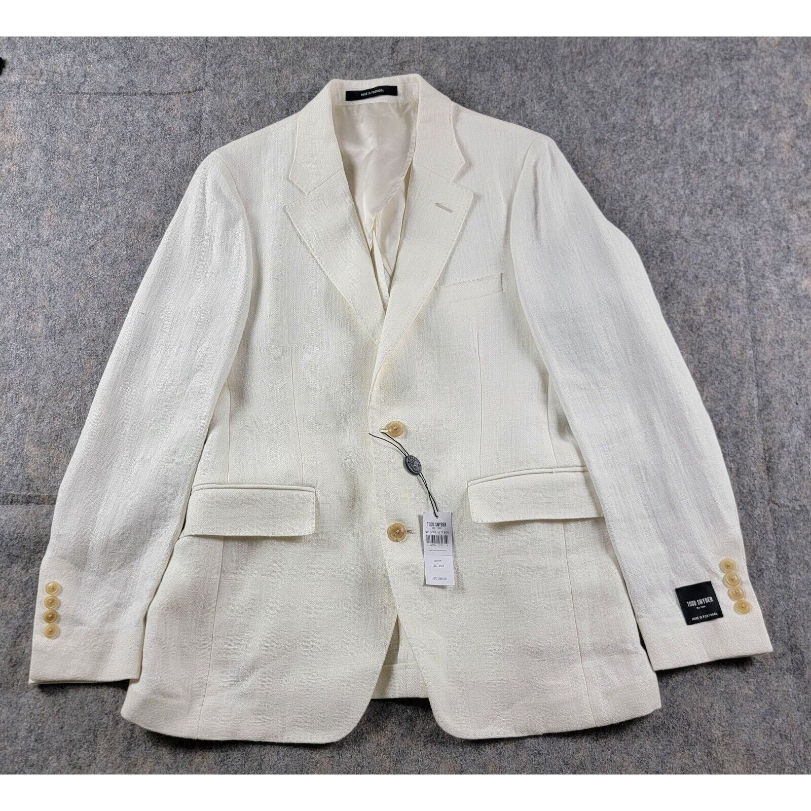 Todd Snyder Todd Snyder Linen Twill Sutton Jacket Blazer 36R Size 36R - 1 Thumbnail