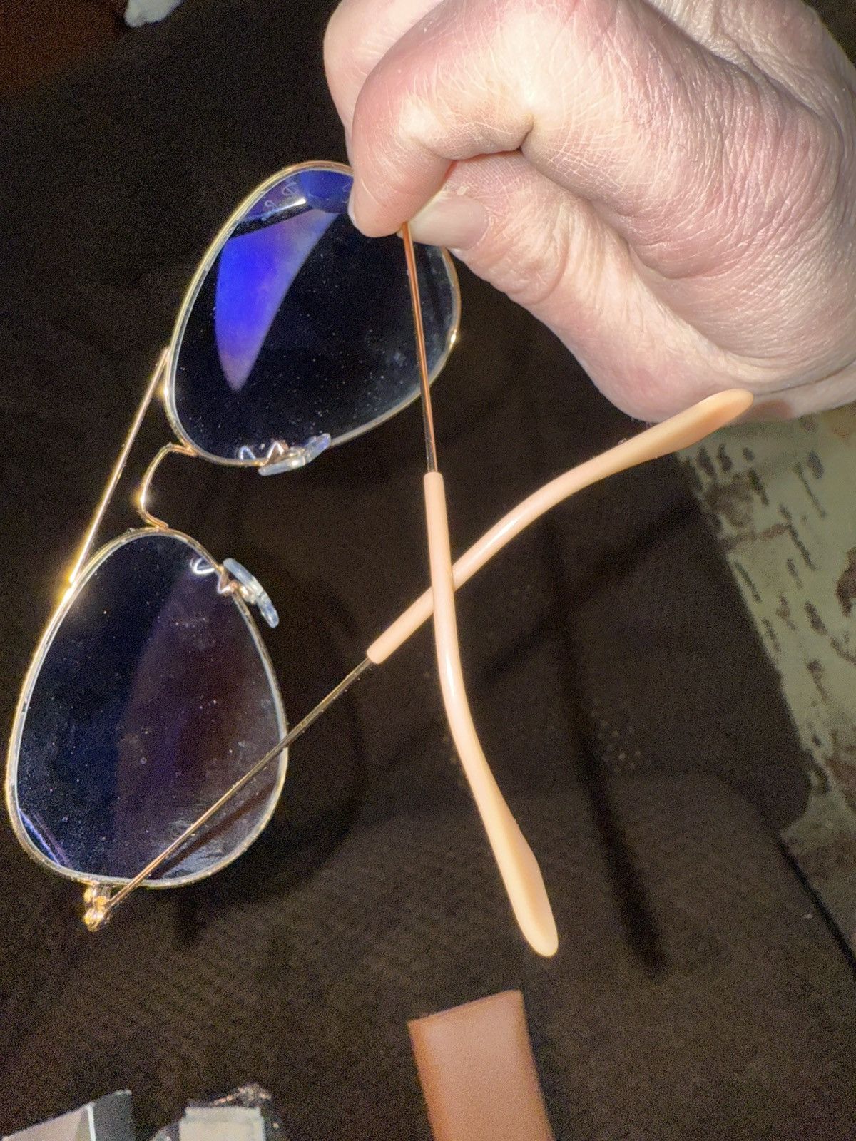 RayBan RayBan Aviator Gold Sunglasses RB3025 w/ box, case & cloth Size ONE SIZE - 10 Thumbnail