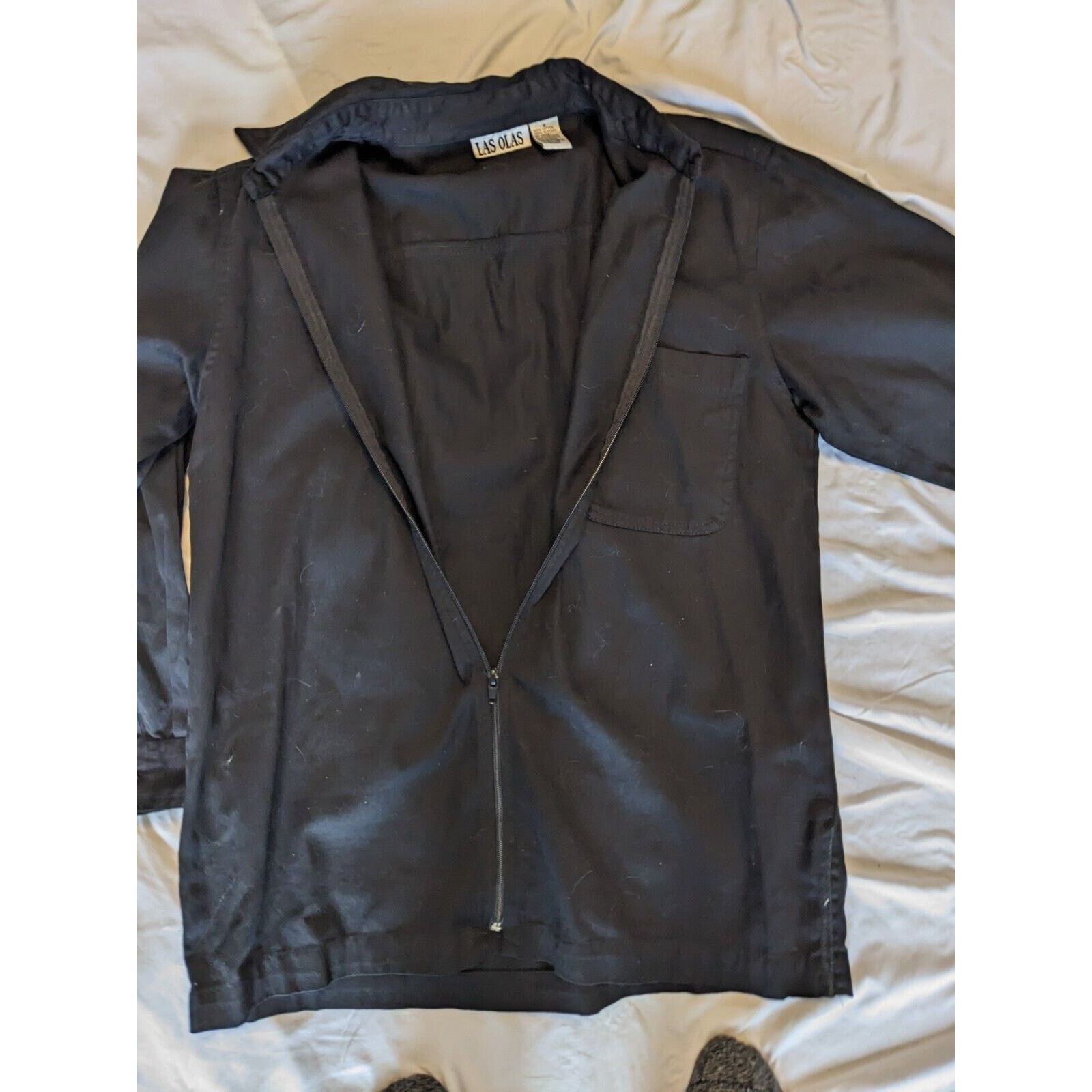 Other Goth Las Olas Shirt Zip Front Breast Pocket Warlock Grunge Size US S / EU 44-46 / 1 - 1 Thumbnail