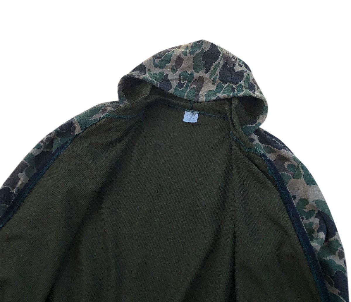 Vintage VINTAGE 70's DUCK CAMOUFLAGE FULL ZIPPER AMERICAN SPORTSWEAR Size US L / EU 52-54 / 3 - 6 Thumbnail