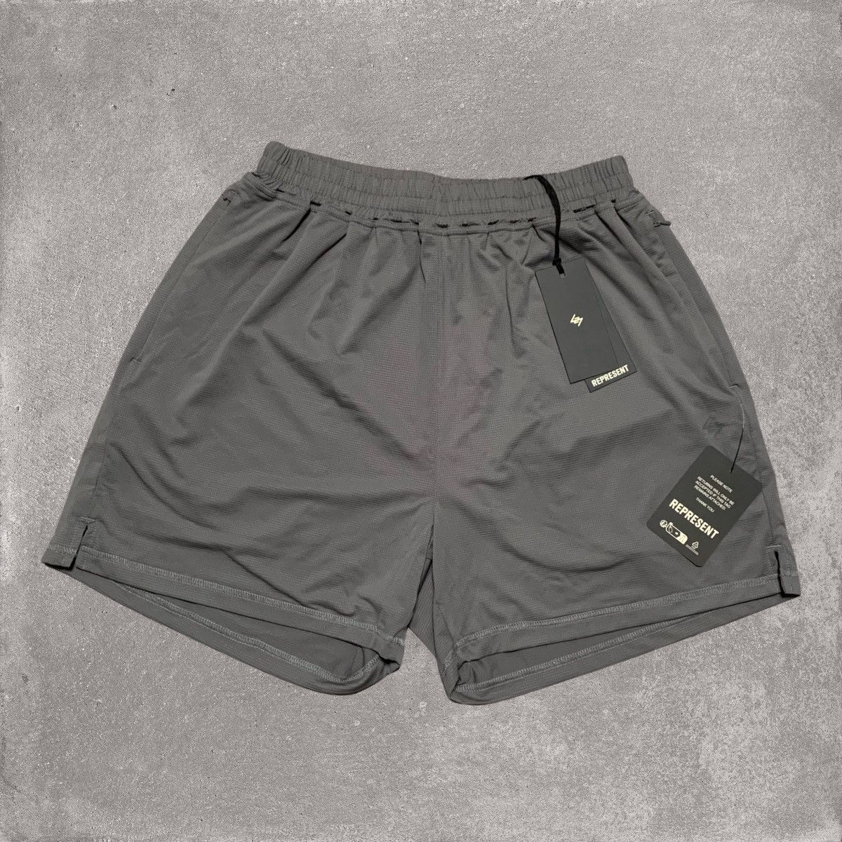 Represent Clo. Represent XS Shorts 247 Mesh Pewter Grey Bottoms Size US 28 / EU 44 - 1 Thumbnail