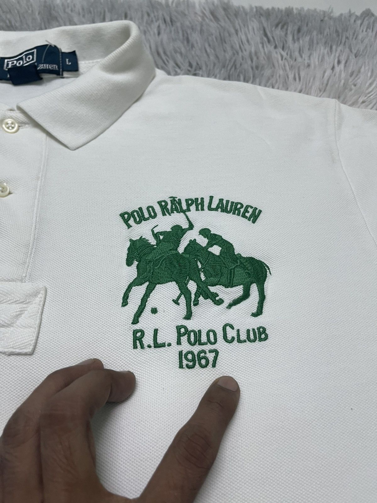 Polo Ralph Lauren POLO BY RALPH LAUREN POLO CLUB SHIRT Size US L / EU 52-54 / 3 - 7 Thumbnail