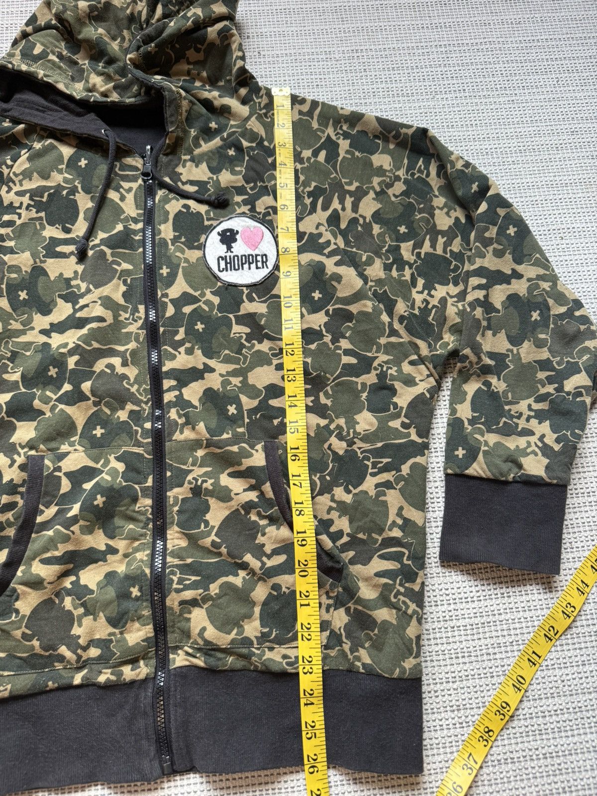 One Piece Reversible black and camouflage one piece hoodie Size US S / EU 44-46 / 1 - 8 Thumbnail