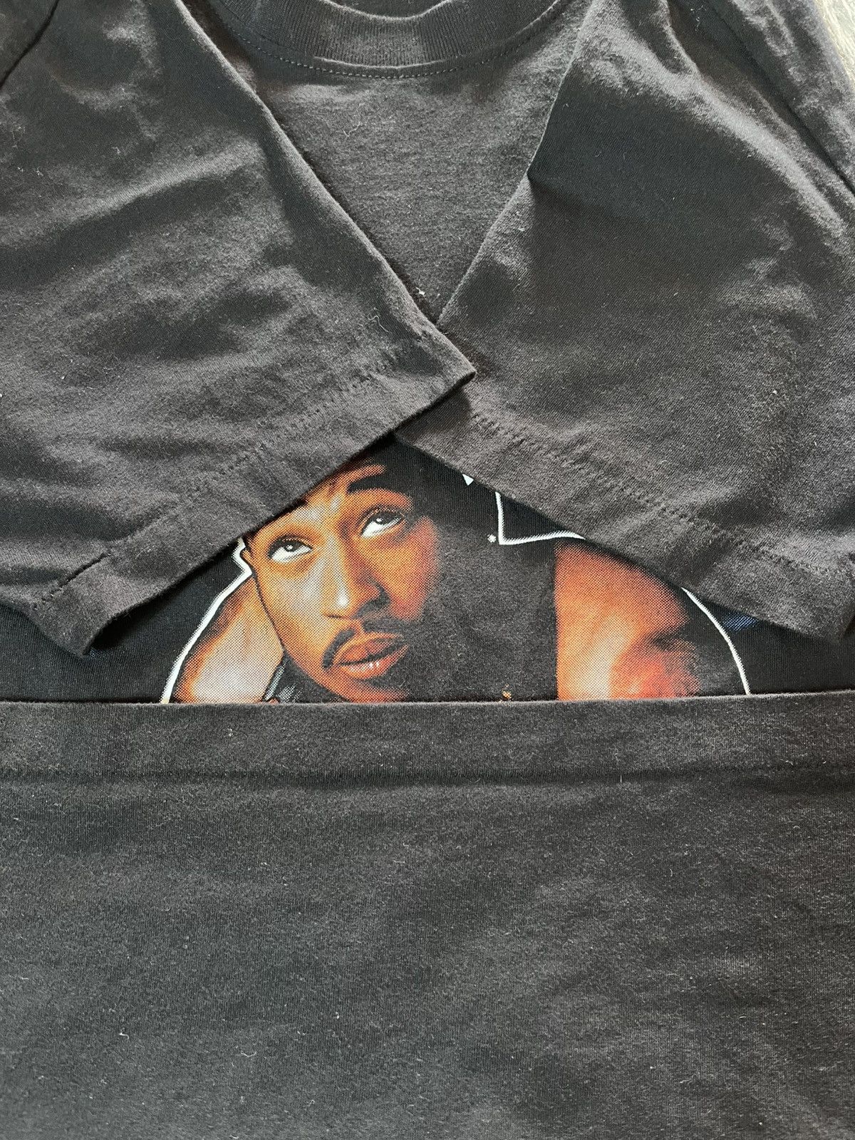 Rap Tees Vintage 90s Bootleg Tupac shakur memorial t shirt Size US M / EU 48-50 / 2 - 6 Thumbnail