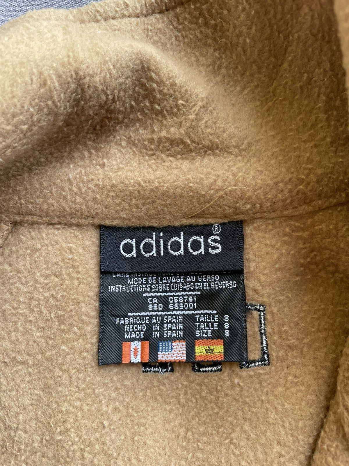 Adidas × Japanese Brand × Vintage Adidas Fleece Jacket Size US XL / EU 56 / 4 - 6 Thumbnail