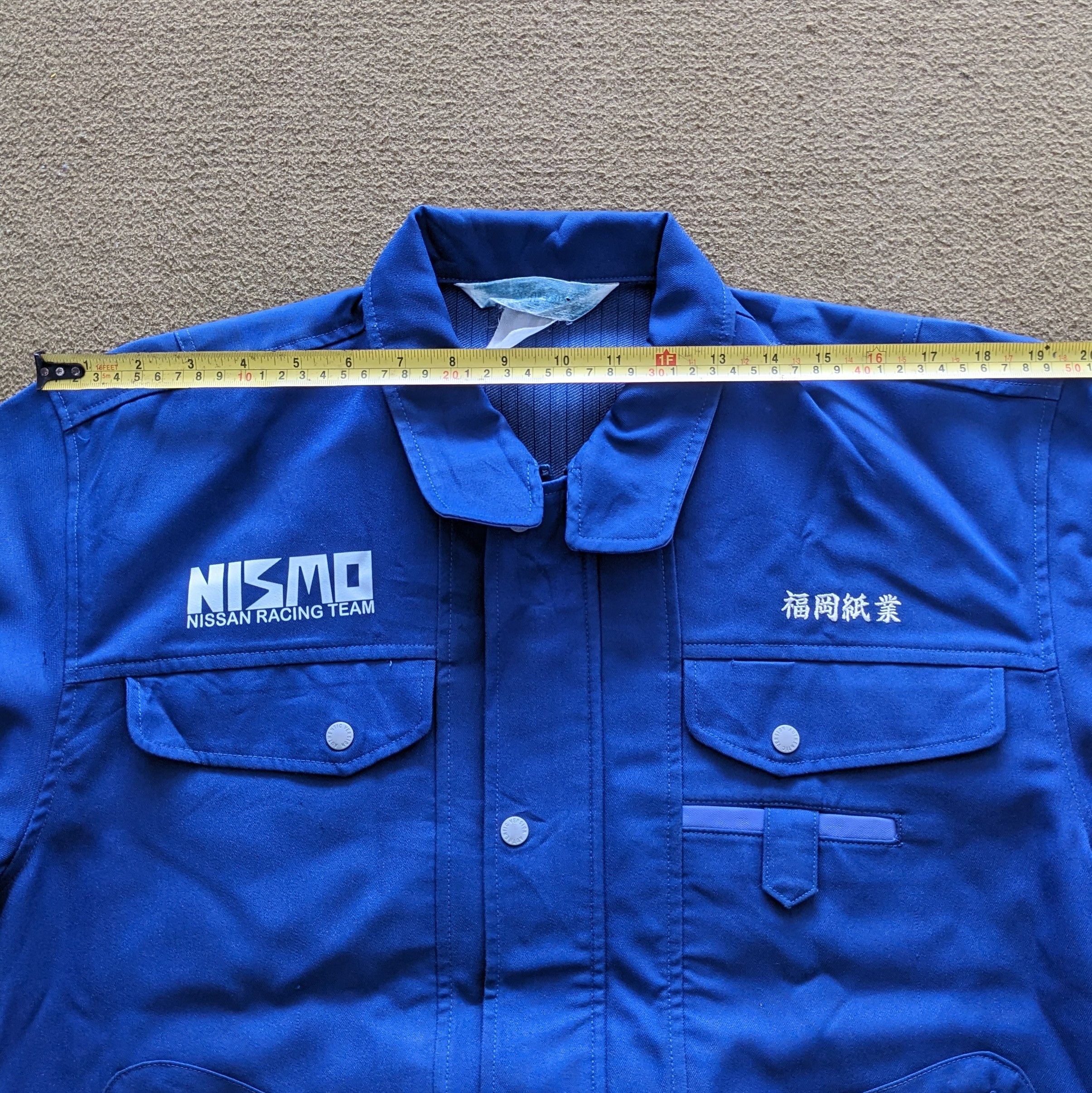 Vintage Vintage NISMO NISSAN RACING Uniform Workers Custom Jacket Size US L / EU 52-54 / 3 - 6 Thumbnail