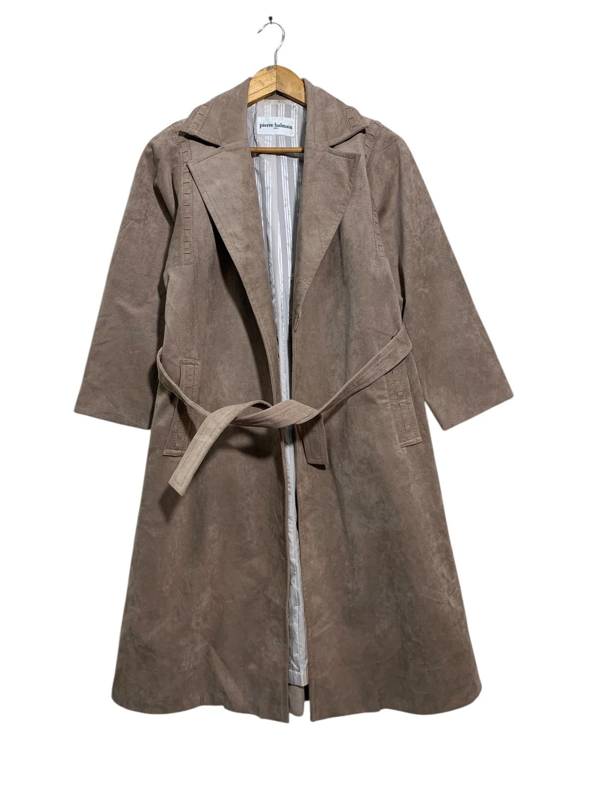 Balmain × Pierre Balmain 🔥PIERRE BALMAIN MOLESKIN ROBE STYLE Size US M / EU 48-50 / 2 - 1 Thumbnail
