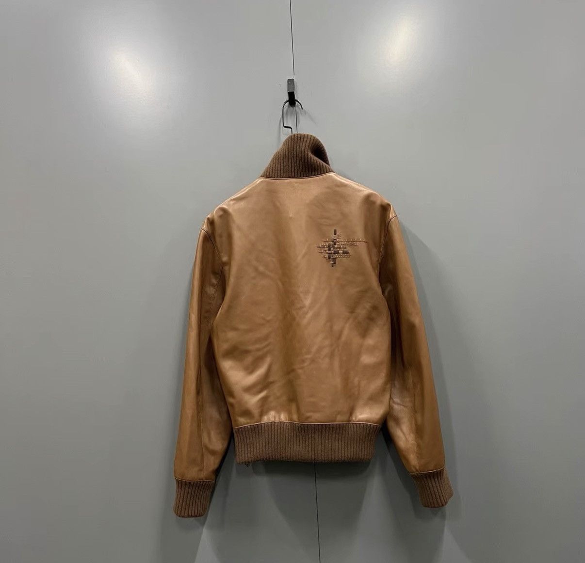 Hermes Hermès Half-zip Leather Jacket J41 Size US M / EU 48-50 / 2 - 2 Thumbnail