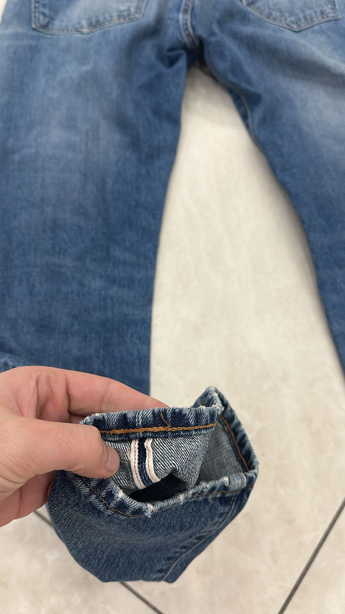 Levi's Vintage Clothing LVC Levi's Vintage Clothing 1967 505-0217 BigE Selvedge Jean Size US 36 / EU 52 - 3 Thumbnail