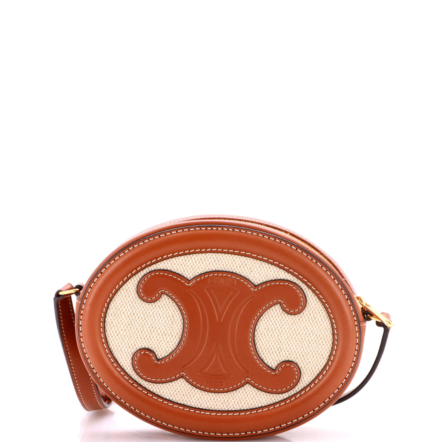 Celine Triomphe Oval Crossbody Bag Size ONE SIZE - 1 Thumbnail
