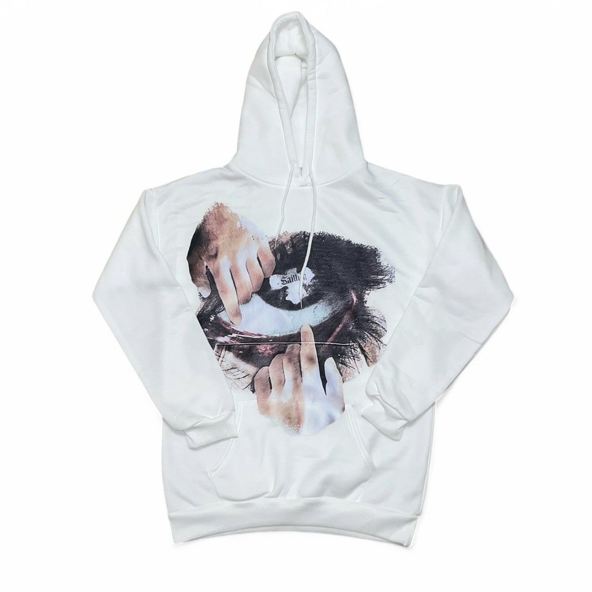 Vintage Retro Eye Men Hoodie Streetwear Cotton Size US L / EU 52-54 / 3 - 1 Thumbnail