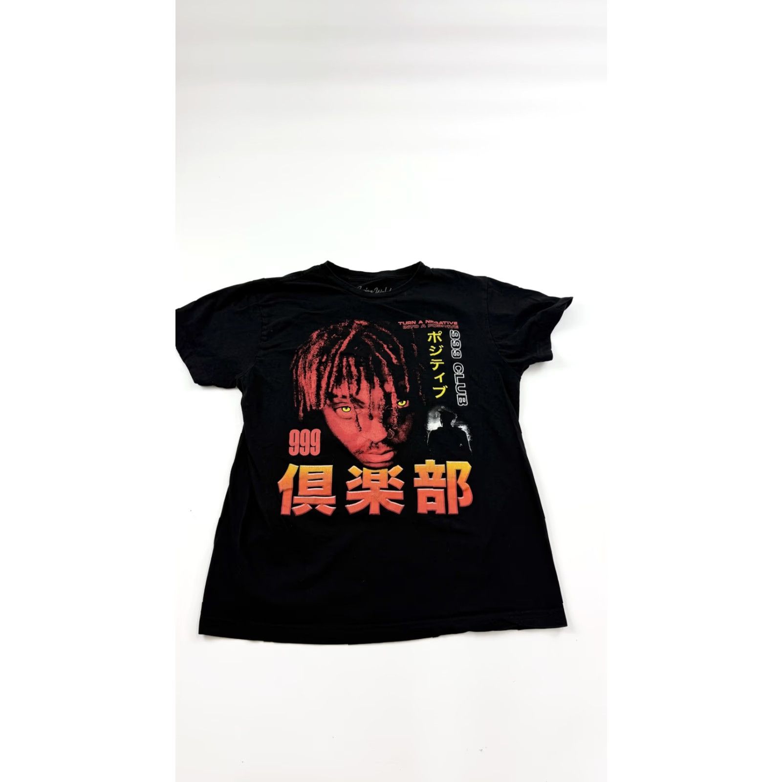 Vintage VINTAGE not applicable; produce final: Juice Wrld Shirt Mens M Black Graphic Tee 999 Club Hip Hop Crew Neck Short Sleeve Juice Wrld Merch Size US M / EU 48-50 / 2 - 2 Thumbnail