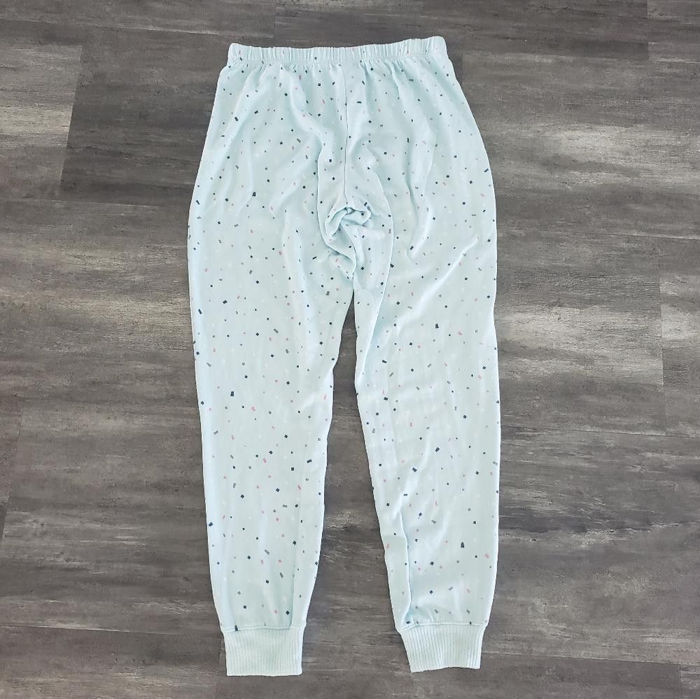 Designer Light Blue Confetti ST Lounge Pant Size 28" / US 6 / IT 42 - 2 Thumbnail