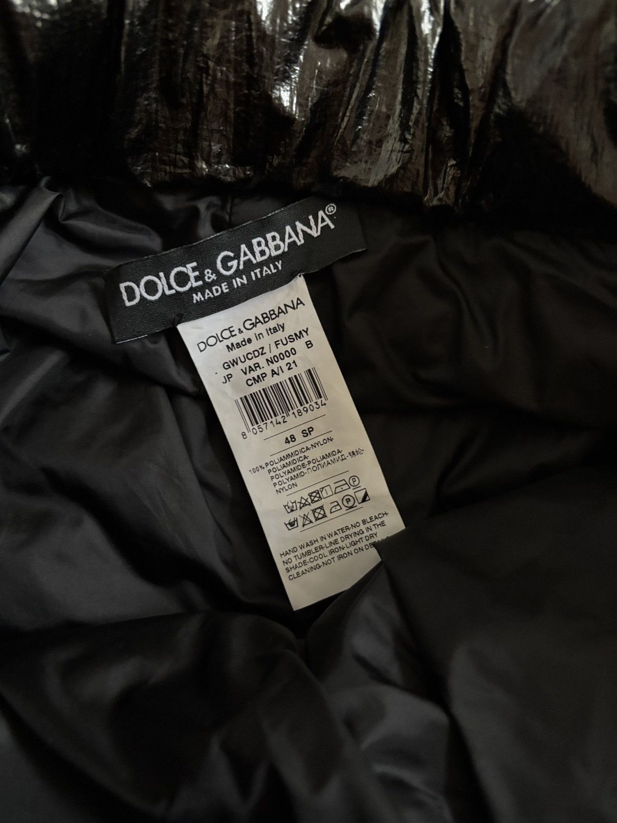Dolce & Gabbana Dolce & Gabbana nylon pants very long grail Size US 32 / EU 48 - 7 Thumbnail