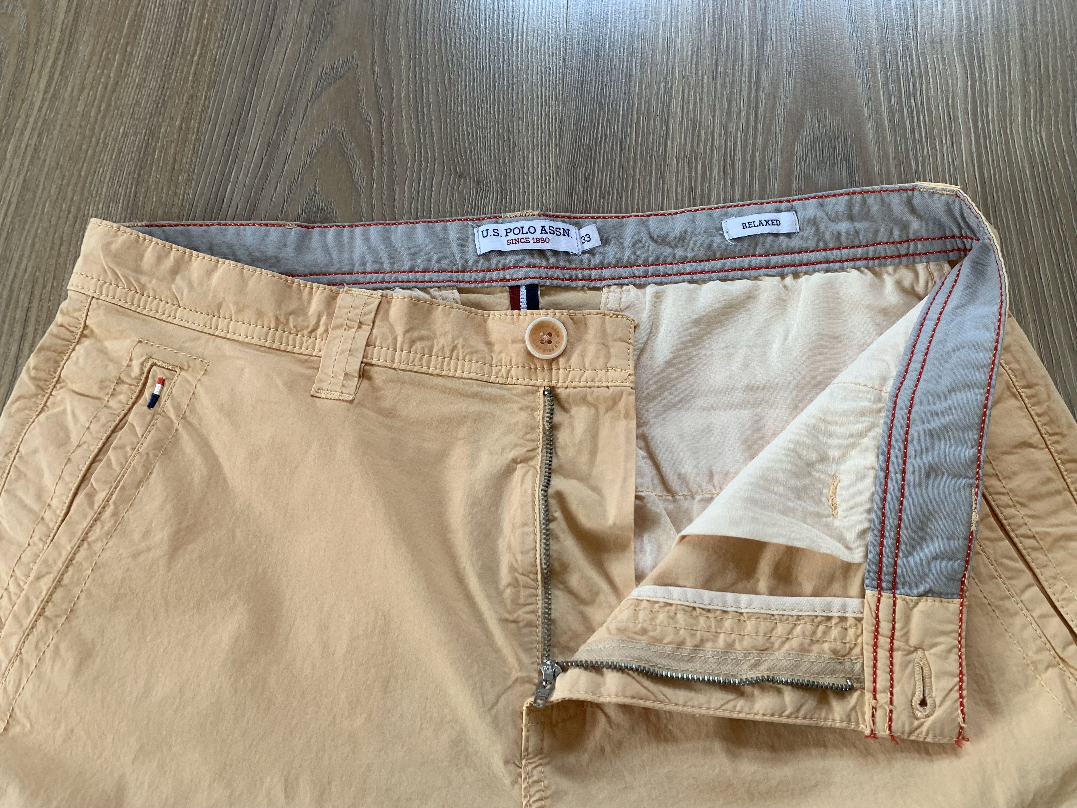 U.S. Polo Assn. U.S. Polo Assn Relaxed Cargo Shorts Size US 33 - 5 Thumbnail