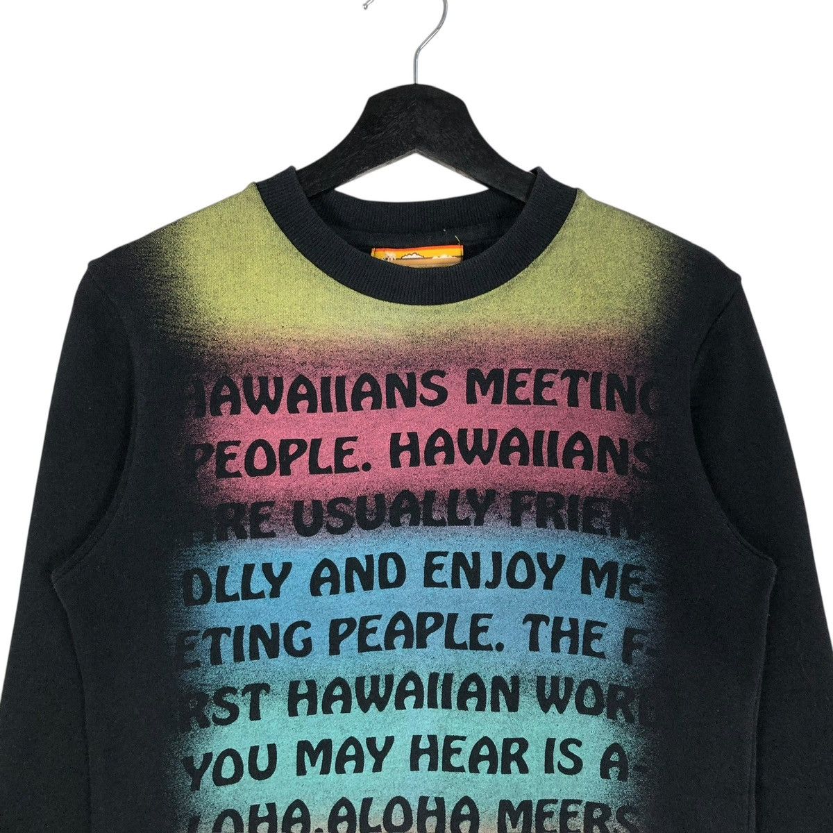 Japanese Brand Vintage 90s Cocolulu Sweatshirt Hawaiian Over print Women Size S / US 4 / IT 40 - 7 Thumbnail