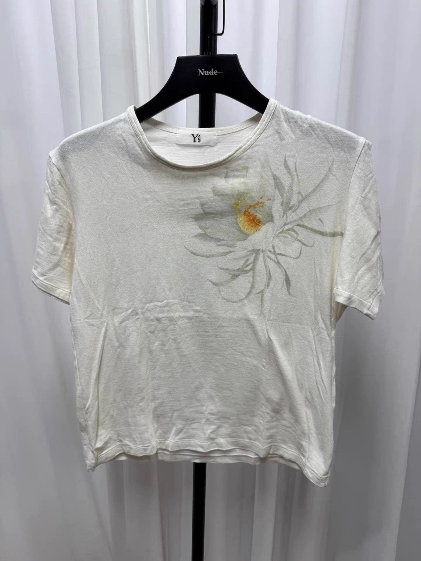 Yohji Yamamoto yohji yamamoto Epiphyllum Print Short Sleeve K20 Size US L / EU 52-54 / 3 - 1 Thumbnail