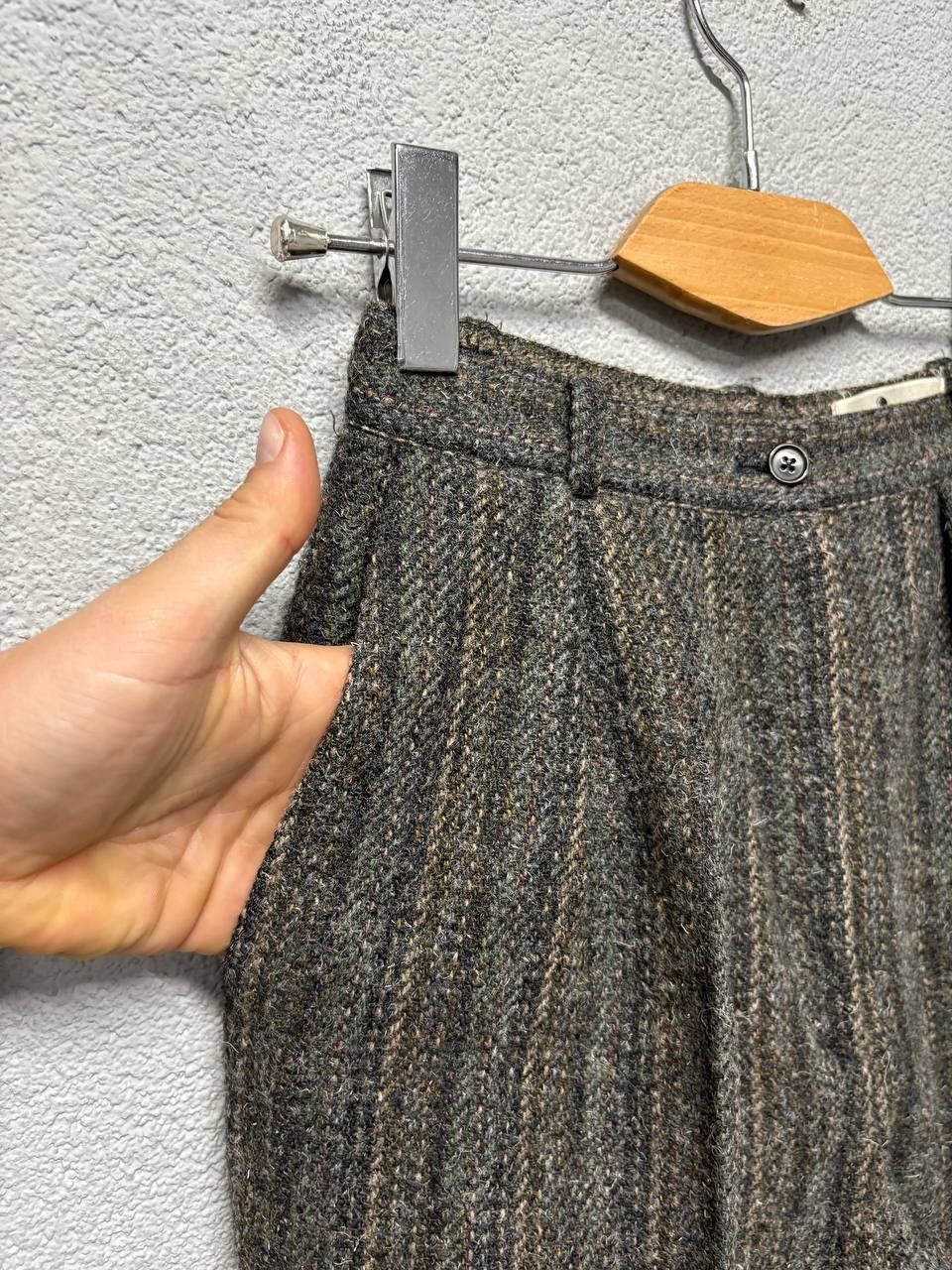 Hiroko Koshino Homme Hiroko Koshino womens wool casual pants size XS / S Size 26" / US 2 / IT 38 - 3 Thumbnail