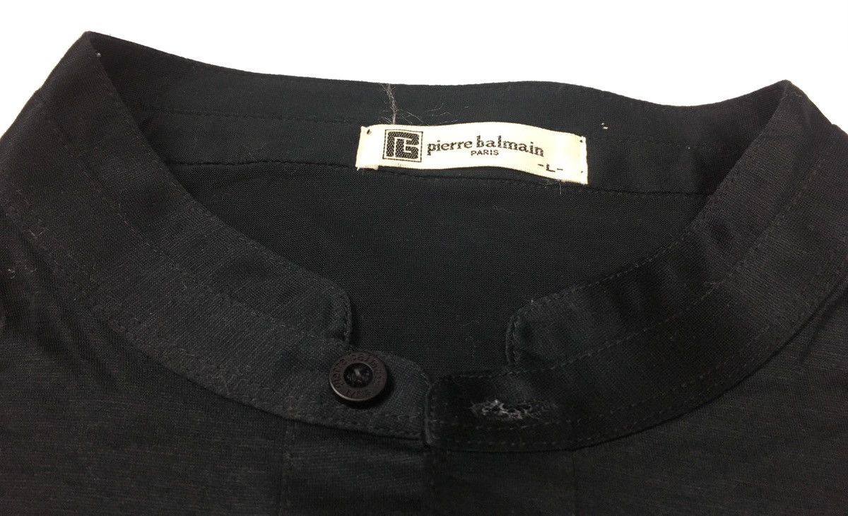 Designer × Pierre Balmain Pierre Balmain Paris Plain Minimalist Single Pocket Polo Tee Size US M / EU 48-50 / 2 - 4 Thumbnail