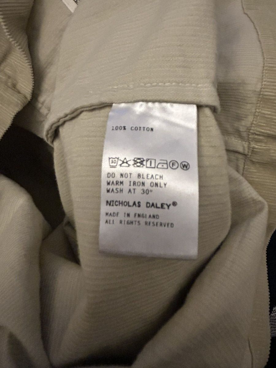 Nicholas Daley Classic Two-Pocket Shirt, beige corduroy Size US S / EU 44-46 / 1 - 8 Thumbnail