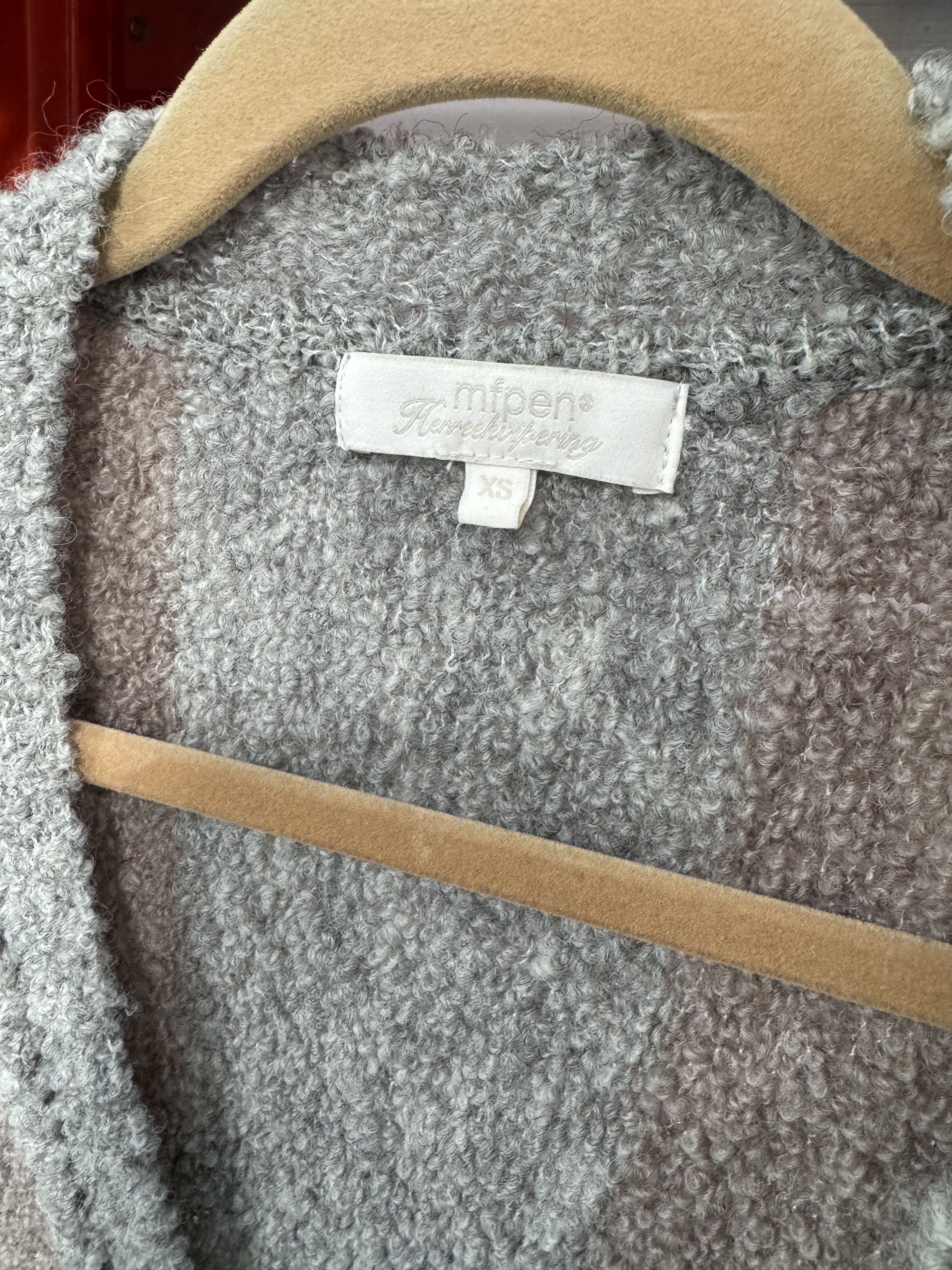 Mfpen Sport Cardigan (Biscuit Stripe) Size US XS / EU 42 / 0 - 3 Thumbnail