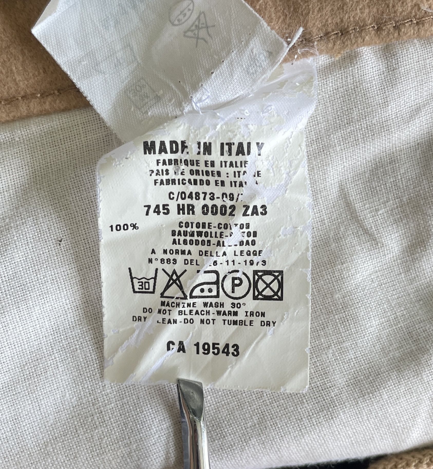 Helmut Lang HELMUT LANG Classic Chino Pants Size US 29 - 7 Thumbnail