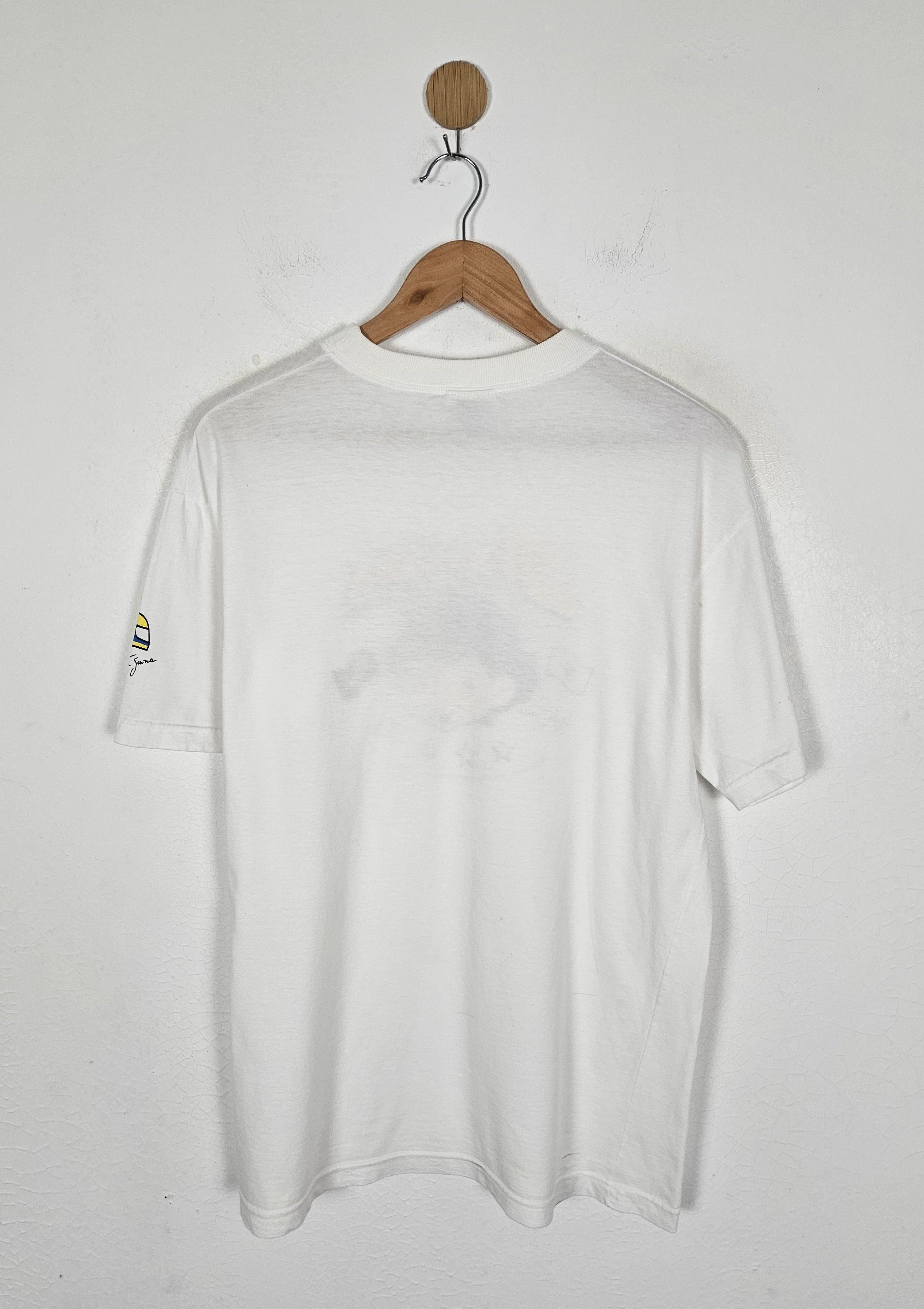 Vintage Vintage Ayrton Senna Formula One 90s Senninha Comic shirt Size US M / EU 48-50 / 2 - 3 Thumbnail