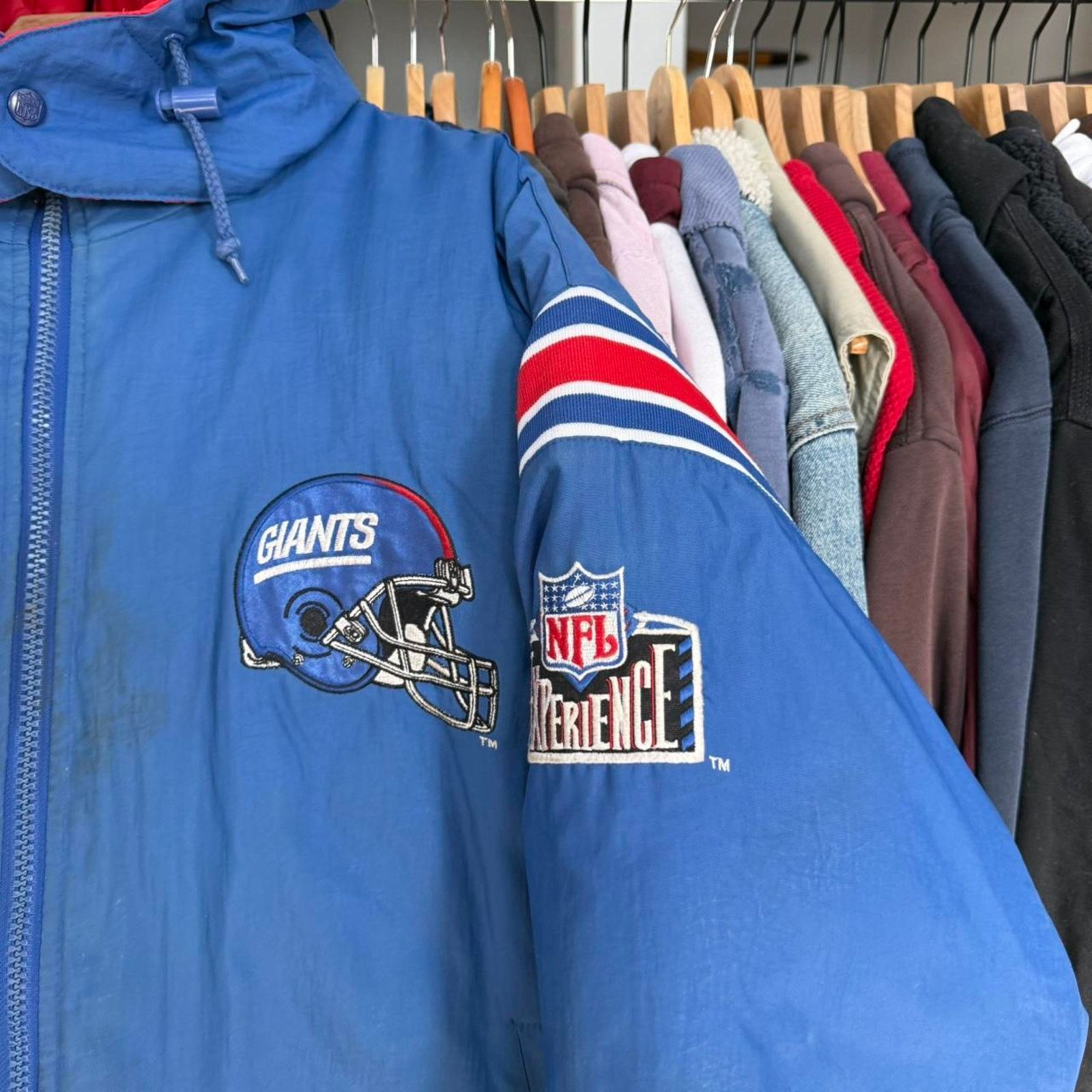 Pro Player Vintage 90s Pro Player Giants Puffer Jacket Size US XL / EU 56 / 4 - 5 Thumbnail