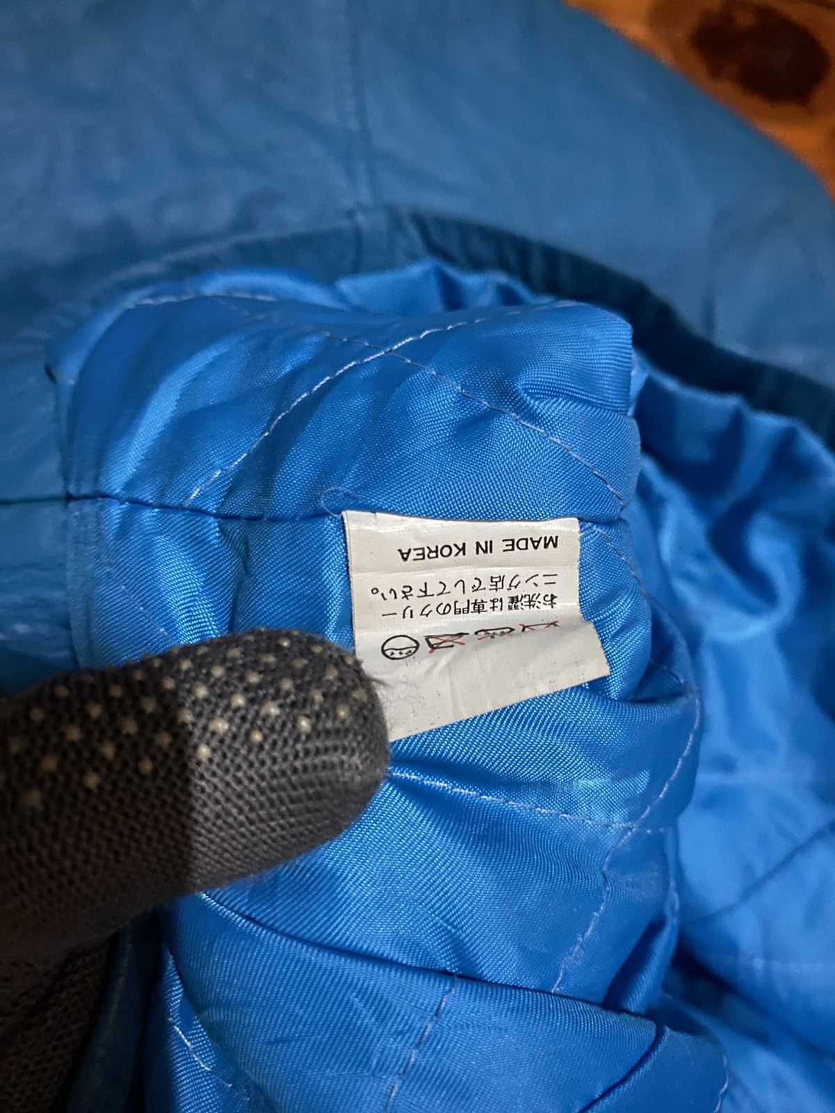 Genuine Leather Vintage Melody Square Blue Cropped Jacket Quilted Lining Size M / US 6-8 / IT 42-44 - 13 Thumbnail