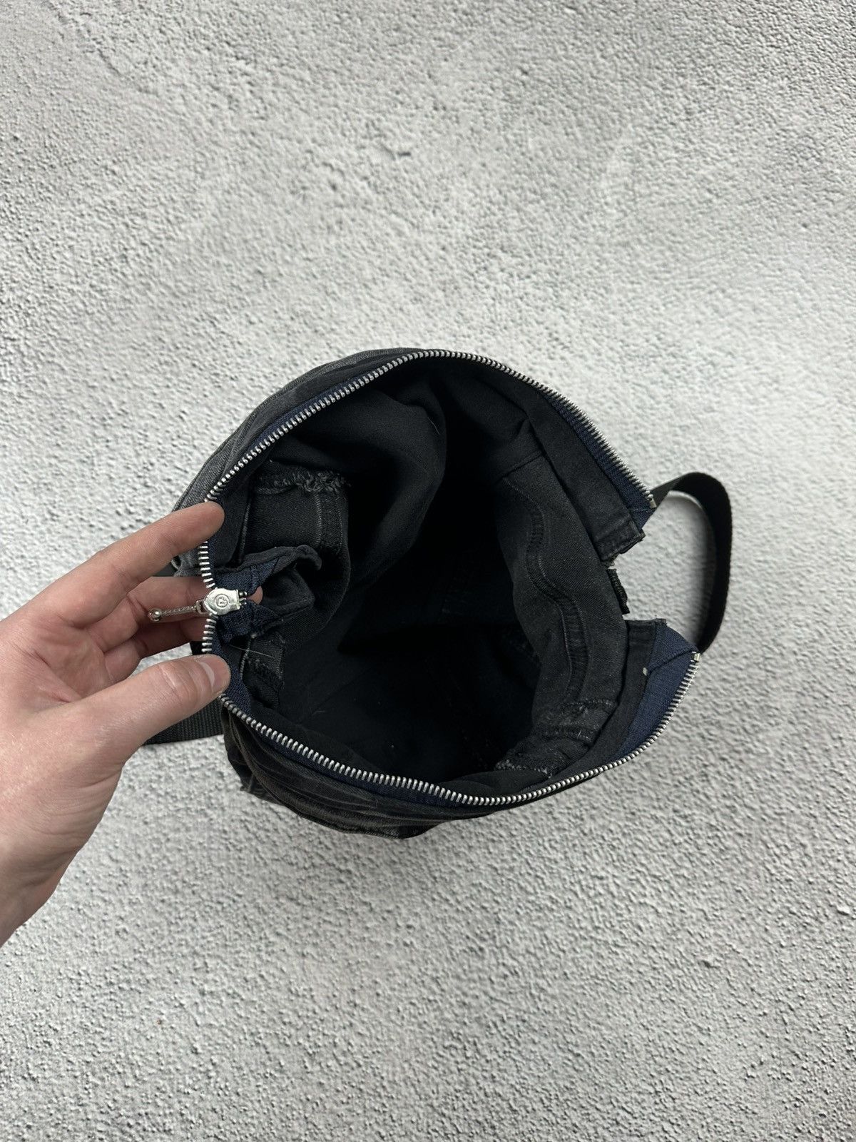 Japanese Brand Crazy Multipocket Shoulder Bag Diesel Style Tote Y2K Size ONE SIZE - 9 Thumbnail