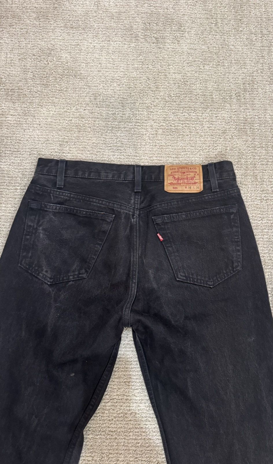 Levi's Levis 501 jeans Size US 33 - 2 Thumbnail