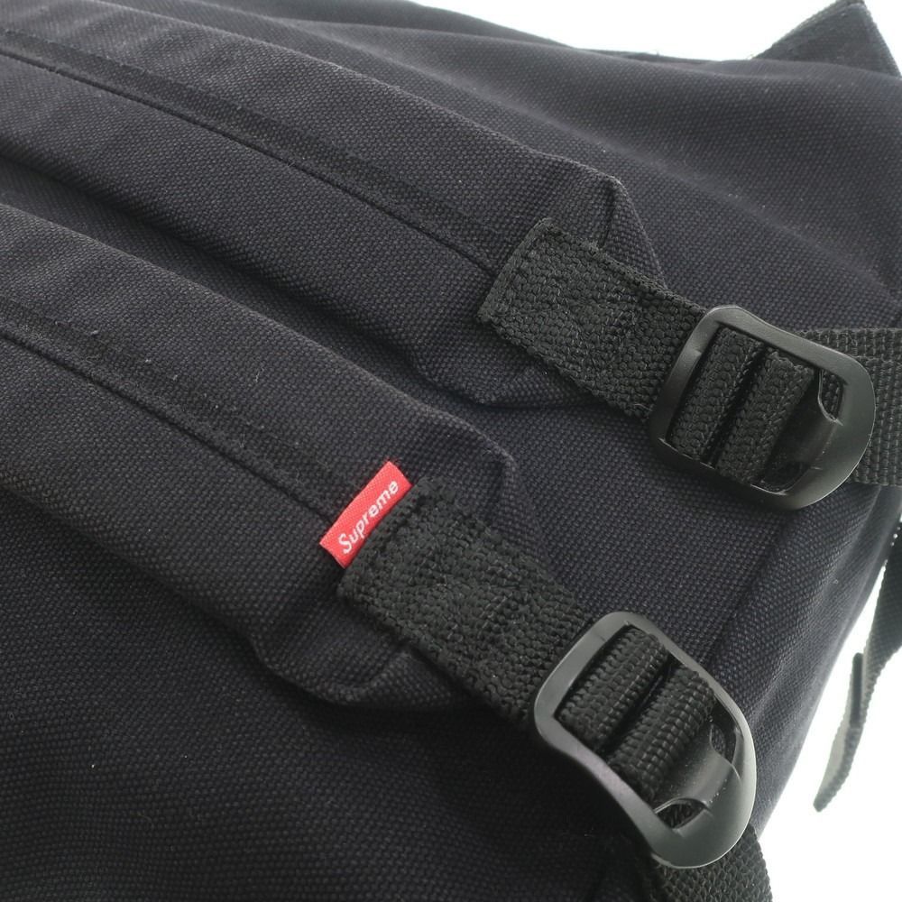 Supreme Authentic Supreme Canvas Backpack Black Size ONE SIZE - 10 Thumbnail