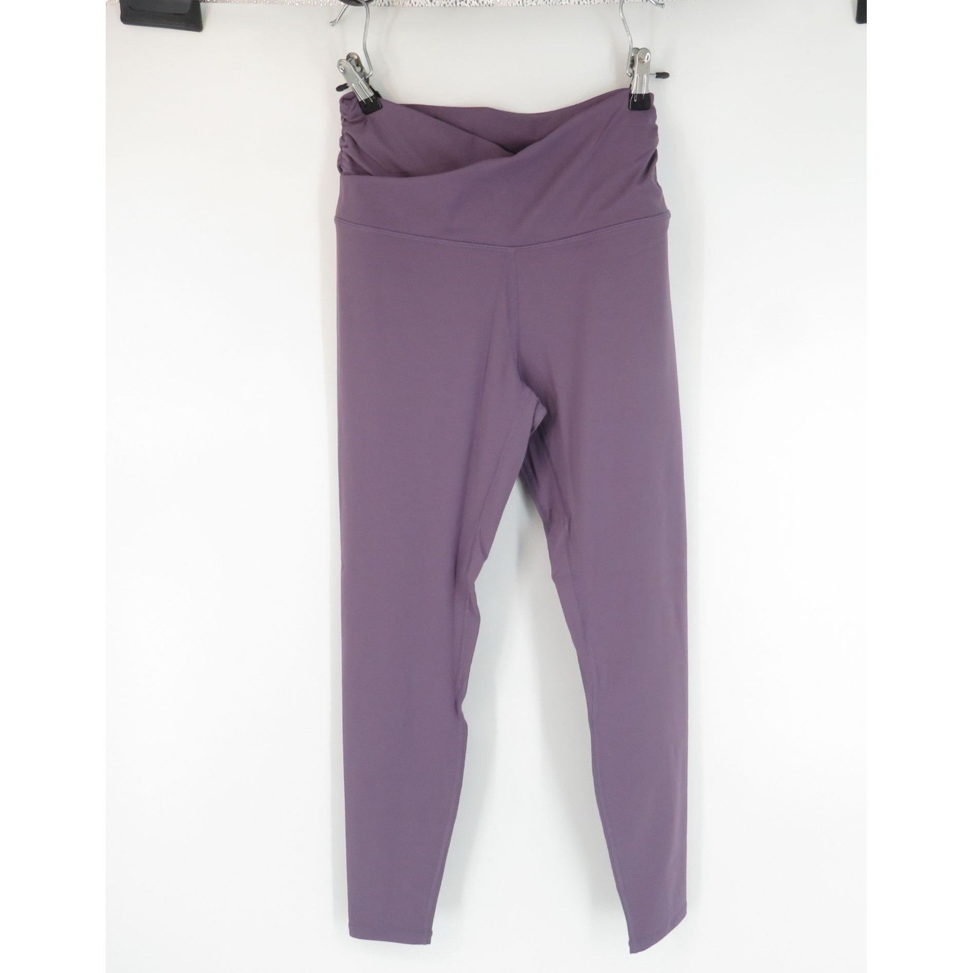 Other Ododos Women's Purple High-Waisted Yoga Leggings Size M NWT Size 24" / US 00 / IT 34 - 1 Thumbnail