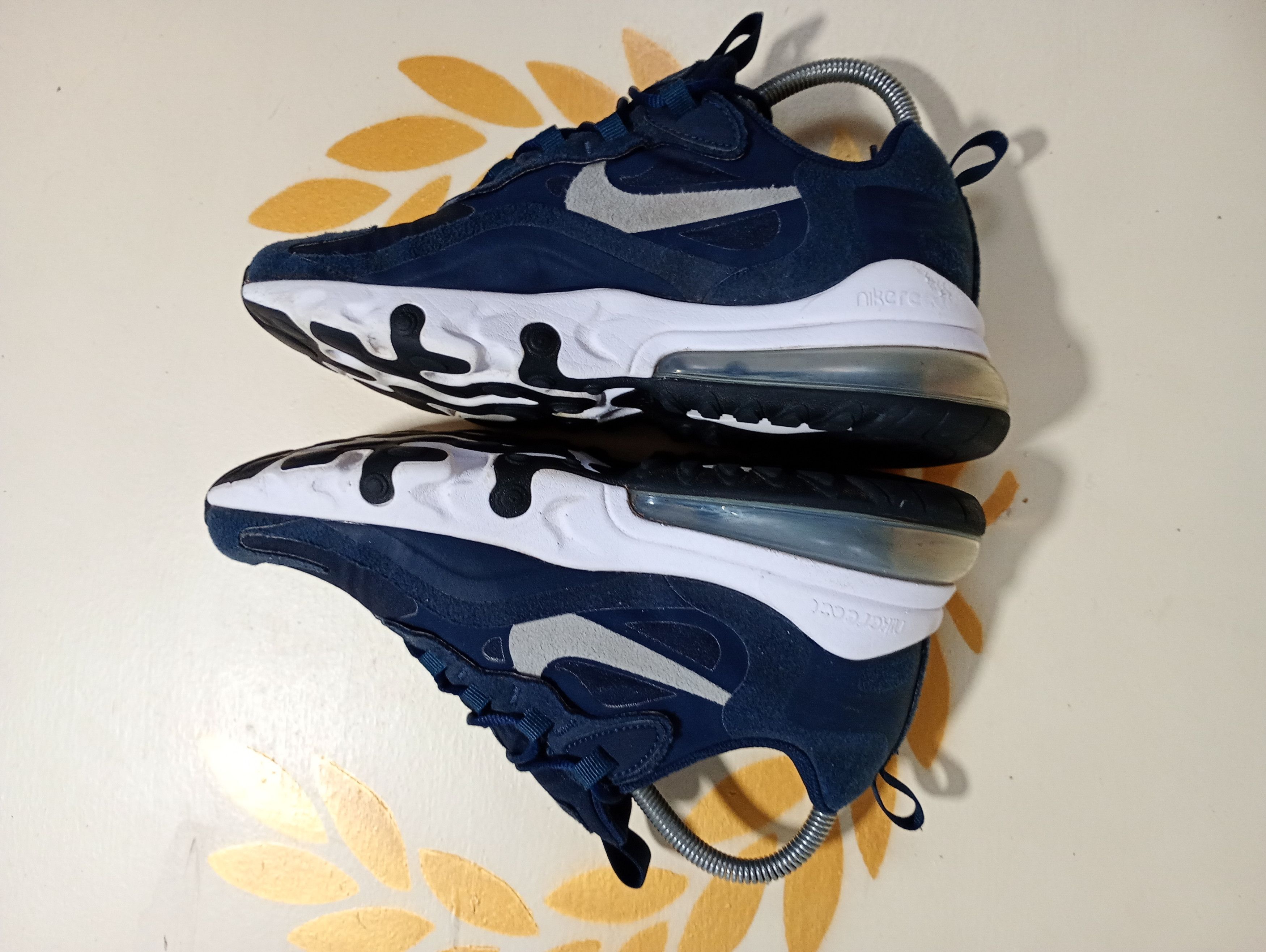 Nike Nike Air Max 270 React Sneakers CV9609-400 Size US 5.5 / IT 35.5 - 10 Thumbnail