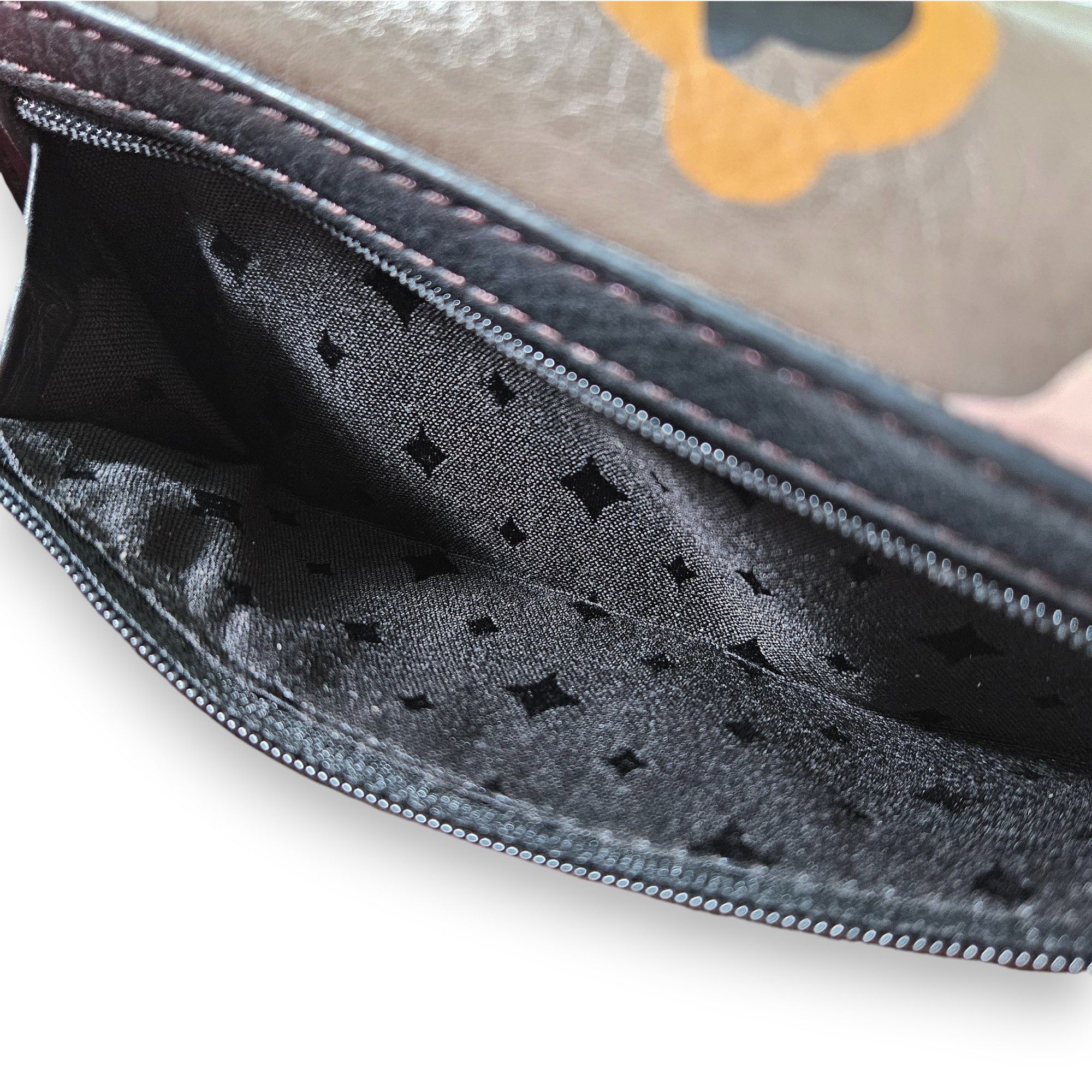 Fossil Fossil 7x4x1" Wallet Grey Black Pebbled Leather Tri-Fold Size ONE SIZE - 7 Thumbnail