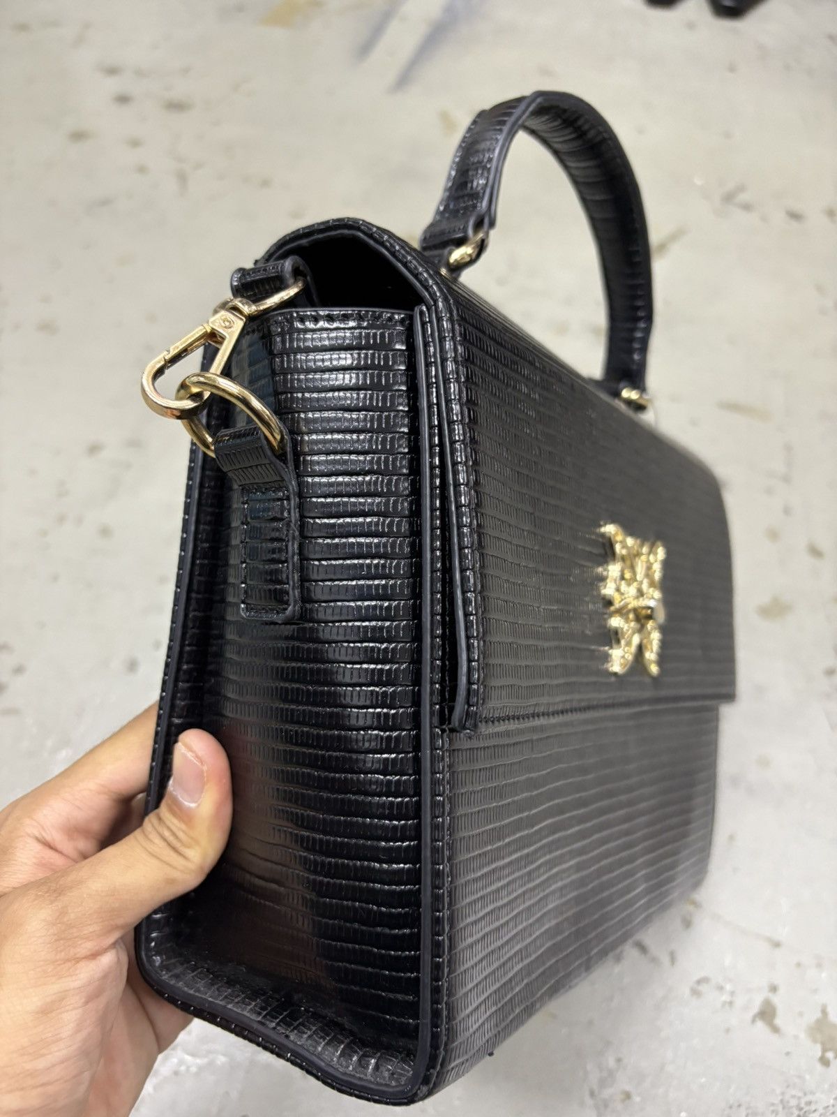 Hysteric Glamour Casita Mezzo Piano Butterfly Needles Synthetic Leather Bag Size ONE SIZE - 4 Thumbnail