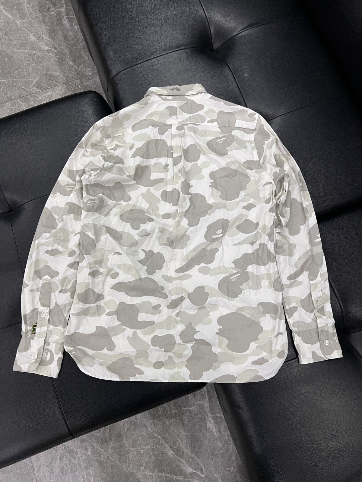 Bape Mr. Bathing Ape Camouflage Button Shirt Size US S / EU 44-46 / 1 - 2 Thumbnail