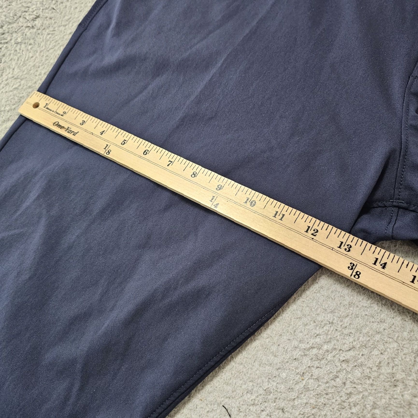 Vintage Public Rec Pants Mens 42x26 Navy All Day Every Day Slim Fit Stretch Athletic Pants Mens 42x26 Navy Size US 42 / EU 58 - 5 Thumbnail