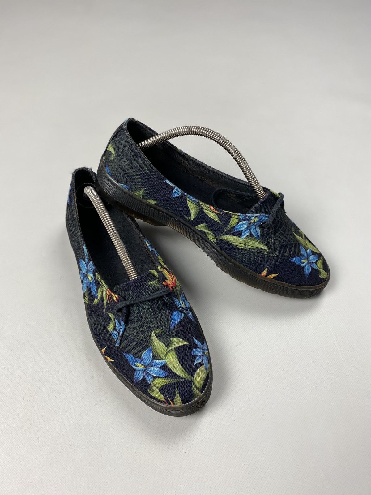 Dr. Martens Dr. Martens Morada Canvas Black Hawaiian Ballets Flats Size US 11 / IT 41 - 11 Thumbnail
