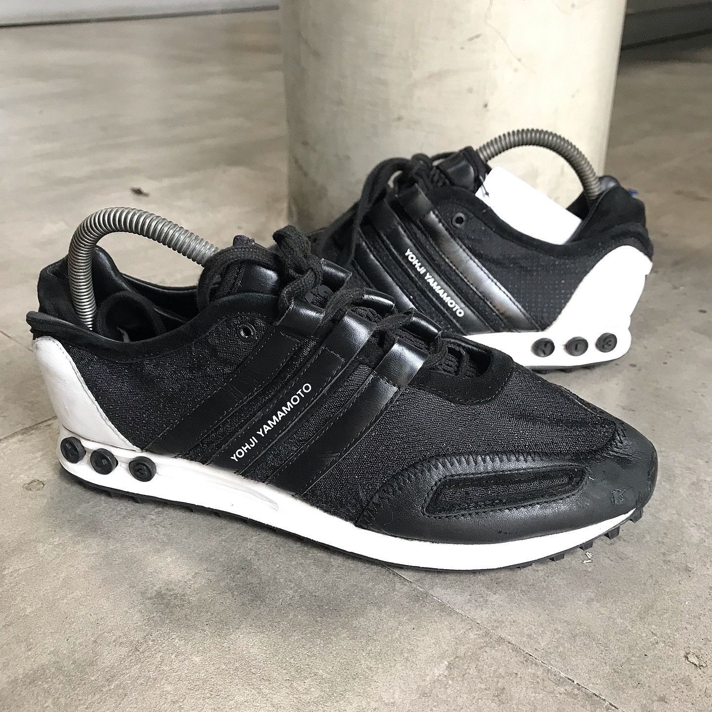 adidas gazelle silver green womens Adidas Busenitz Vulc II Core Black Leather Shoes — Skatepark of Tampa main image 1