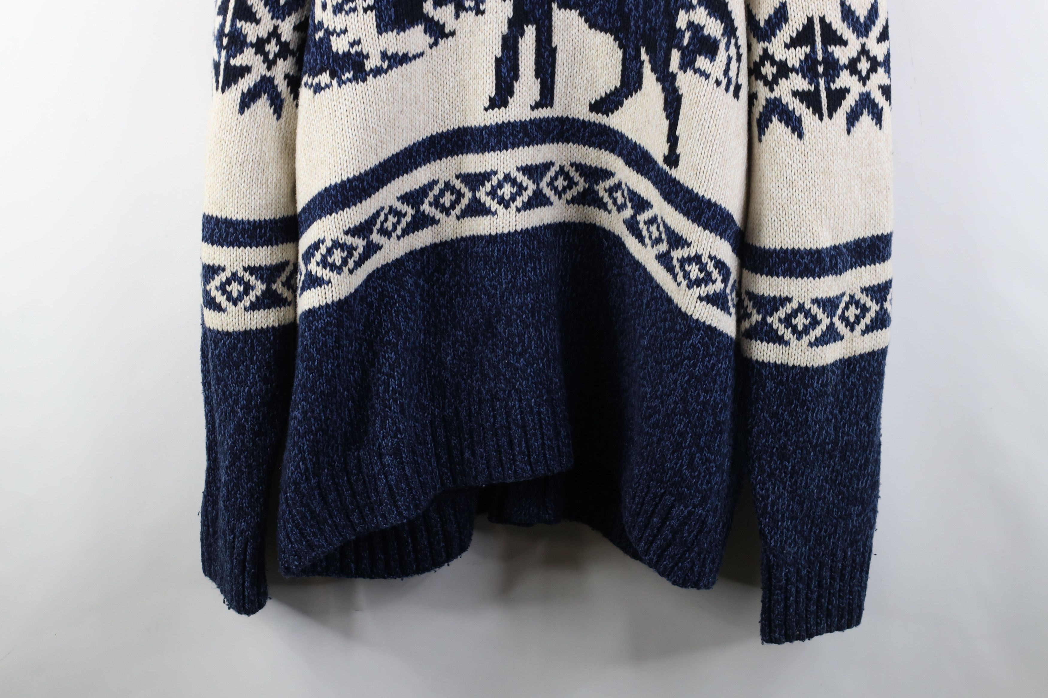 Abercrombie & Fitch Vintage 90s Y2K Abercrombie & Fitch Fair Isle Sweater Size US XL / EU 56 / 4 - 15 Thumbnail