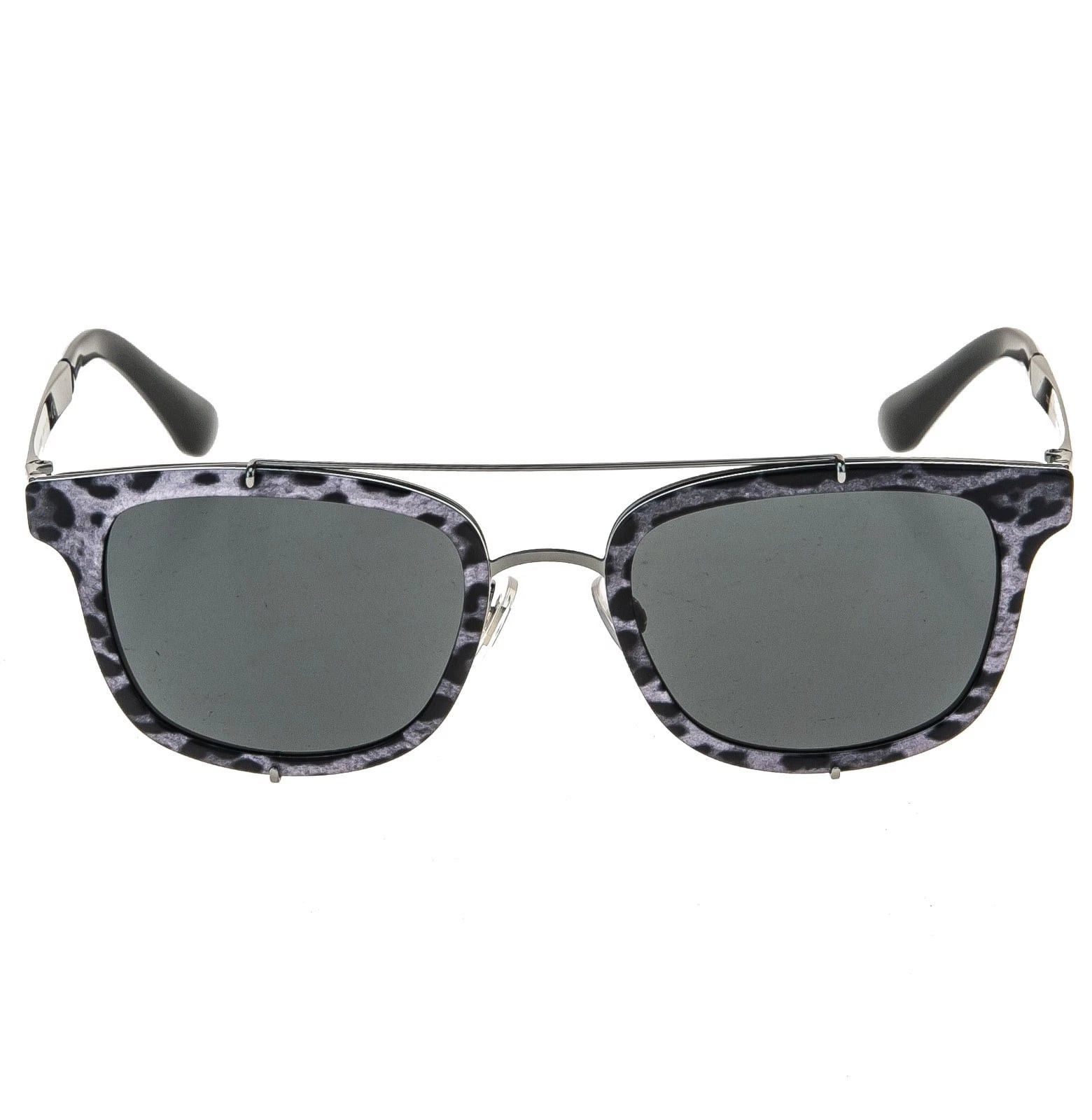 Dolce & Gabbana DOLCE & GABBANA DG2175 PRINT FAMILY 2175 Black Sunglasses Size ONE SIZE - 5 Thumbnail
