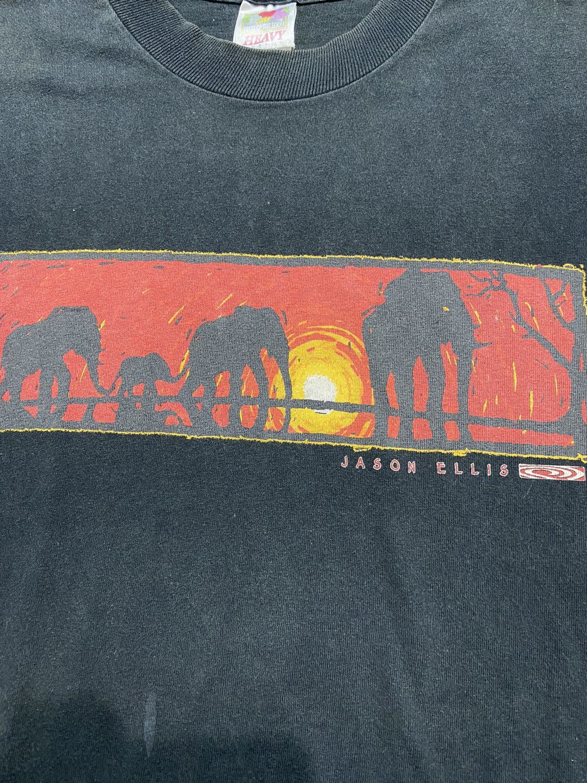Fruit Of The Loom × Powell Peralta × Vintage Rare powell peralta jason ellise art printed fotl tshirts Size US M / EU 48-50 / 2 - 3 Thumbnail